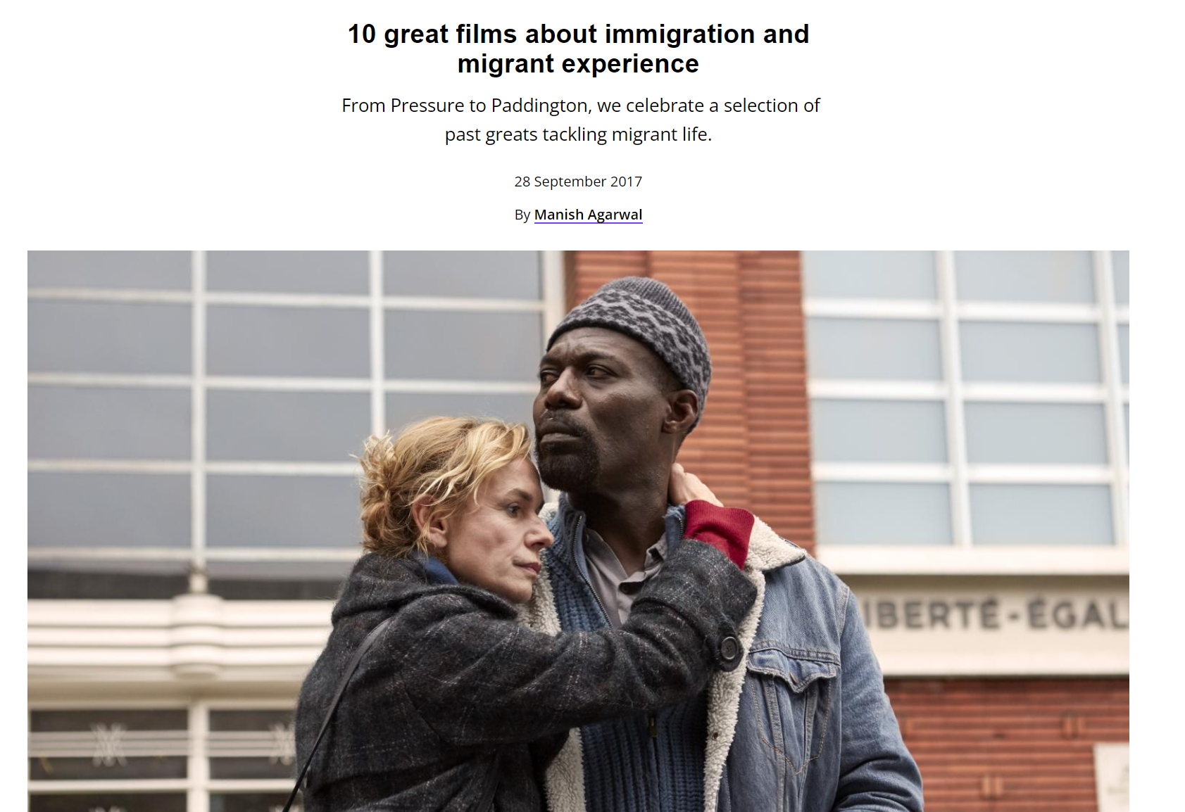 10 great films about immigration and migrant experience 