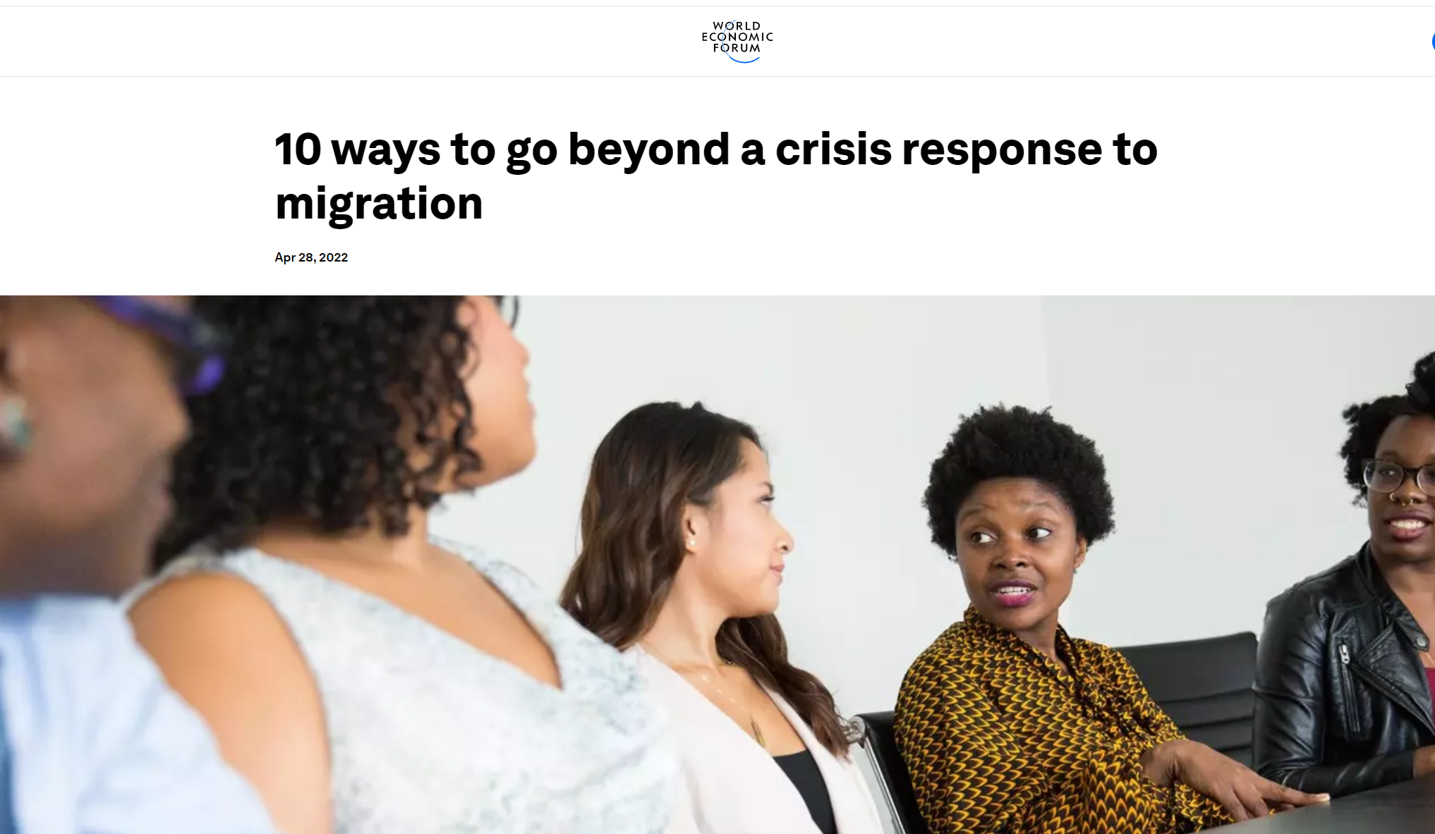 10 ways to go beyond a crisis response to migration