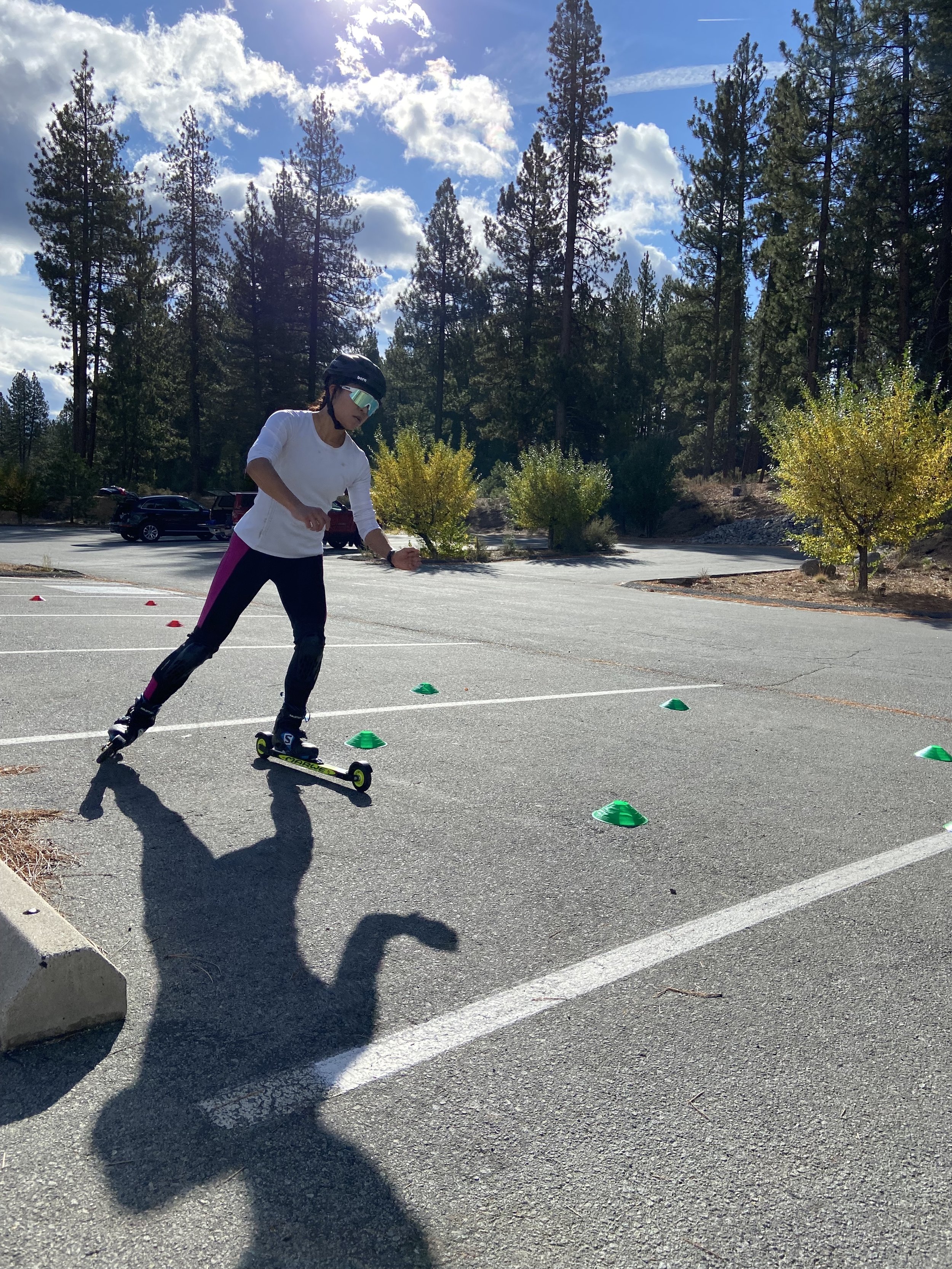 Rollerski Agility for Nordic Ski Training