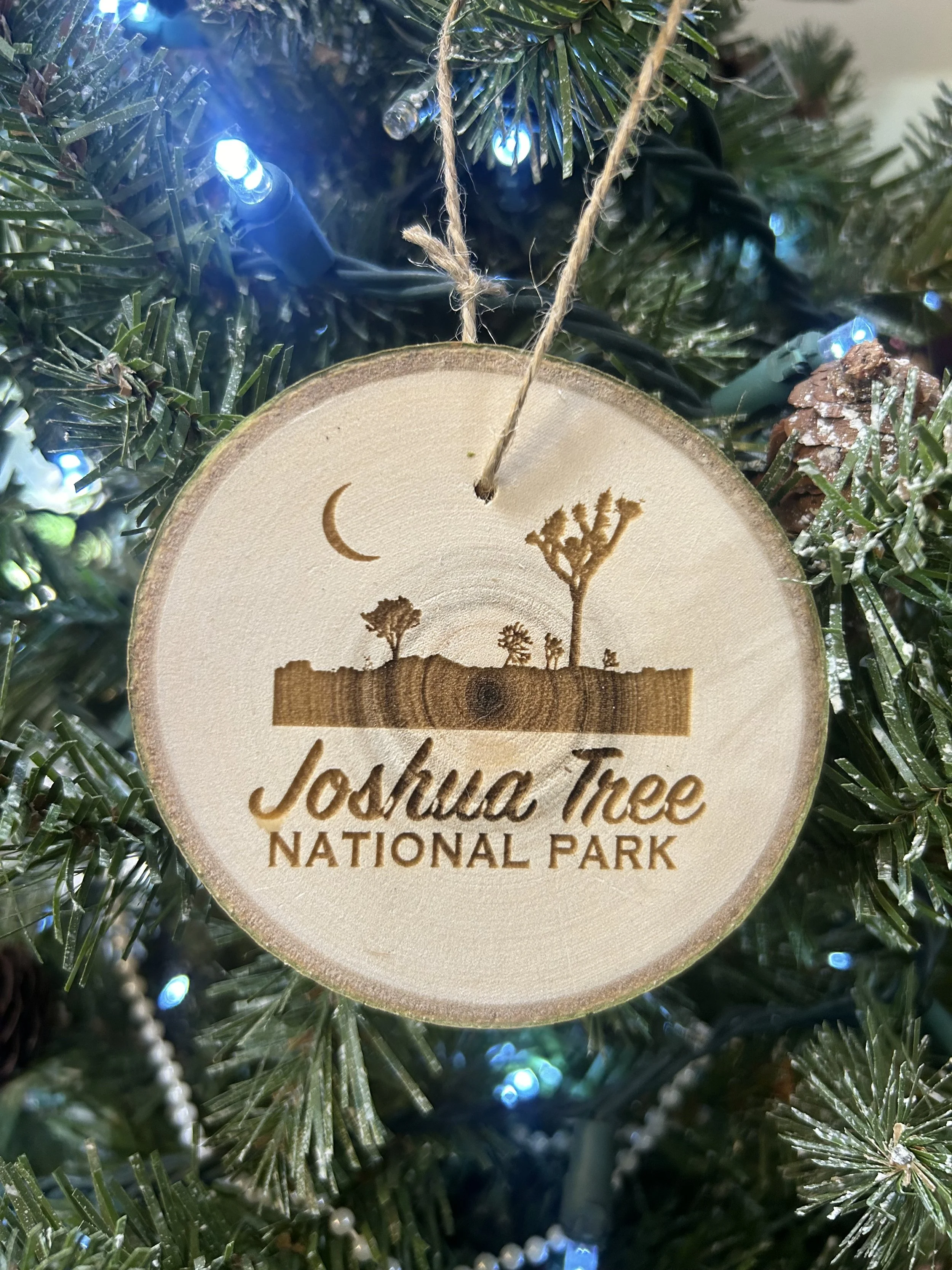 Joshua Tree National Park Engraved Ornament