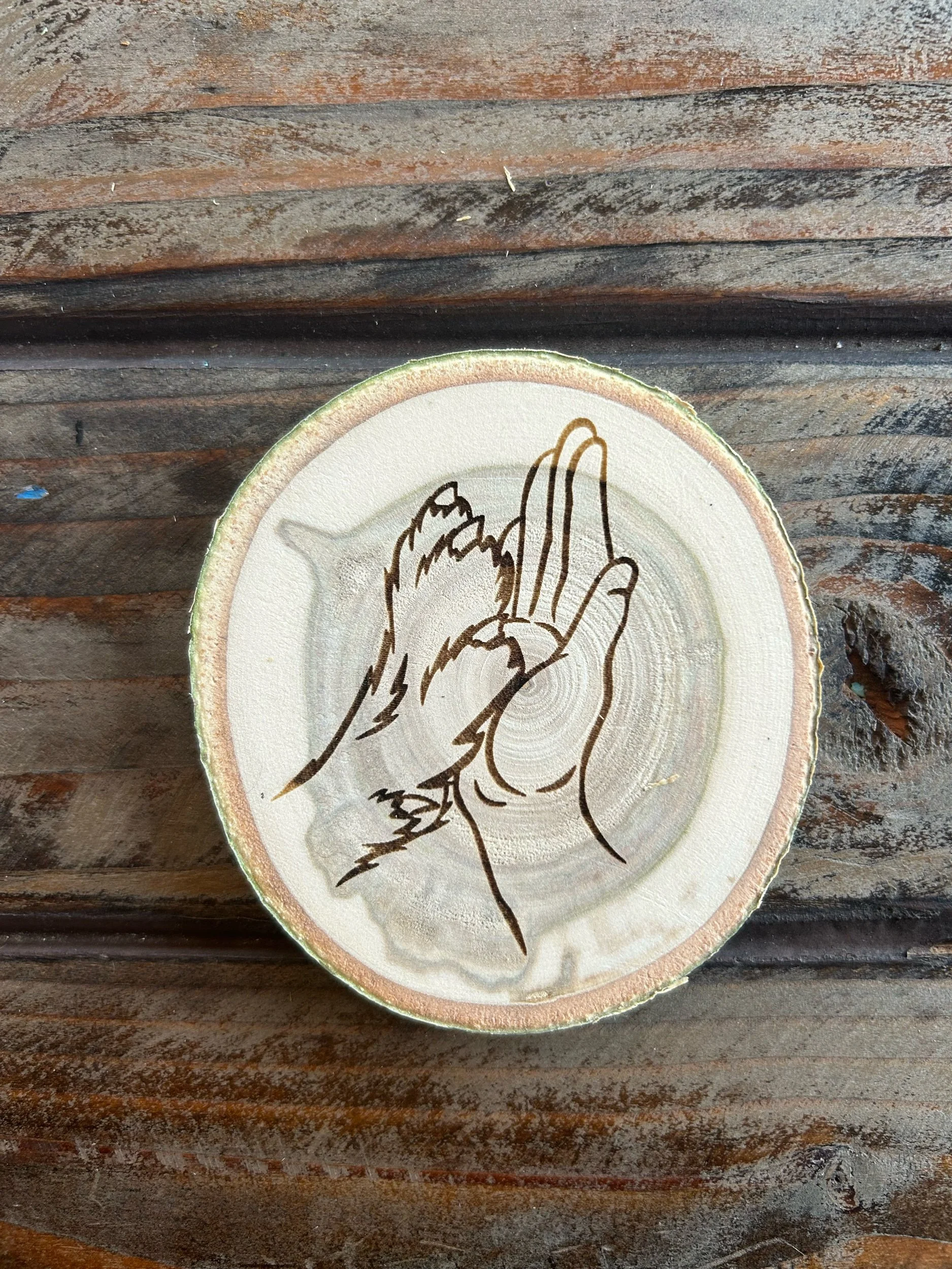 Dog Paw and Hand Coaster