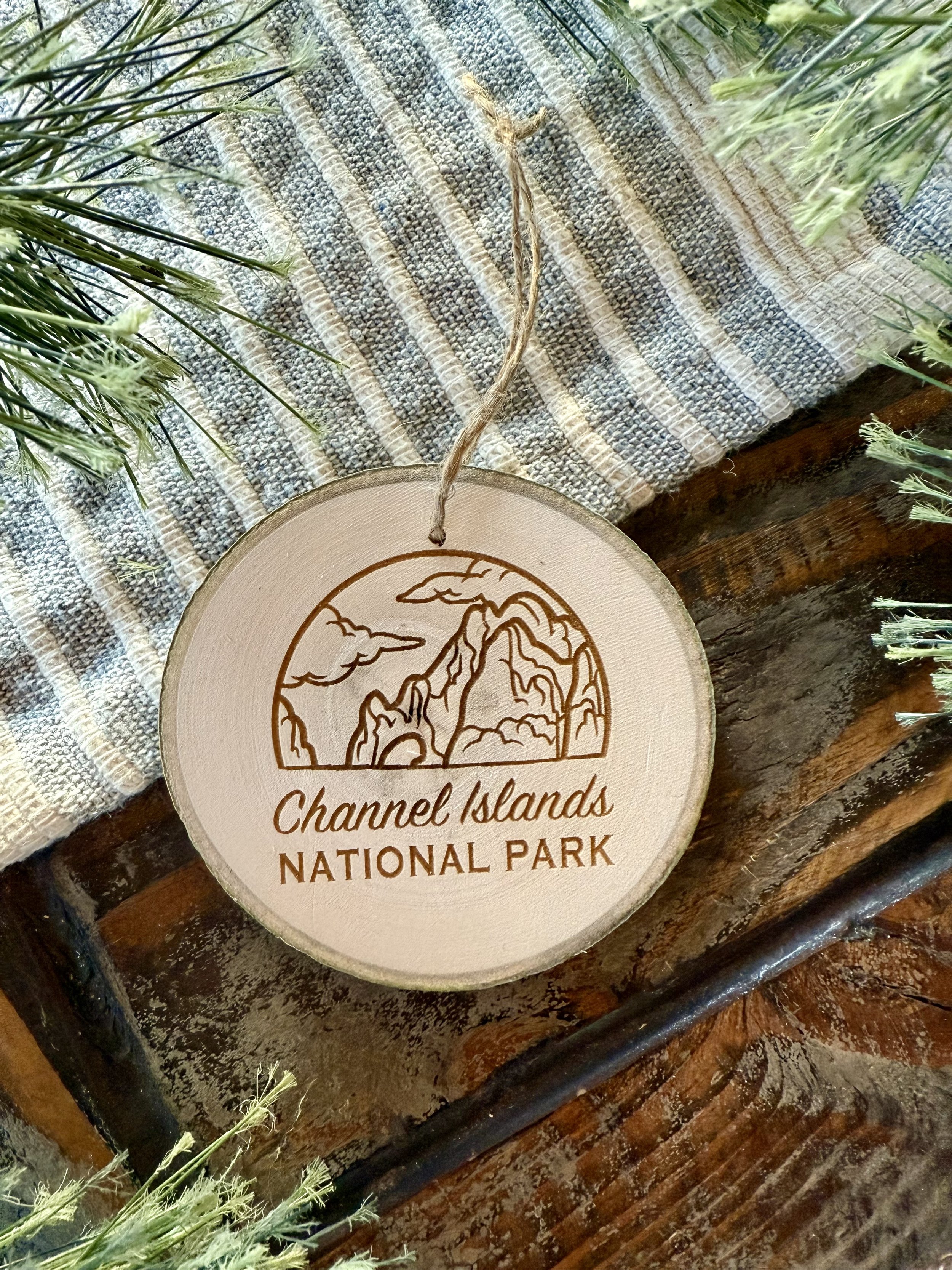 Channel Islands National Park Engraved Ornament