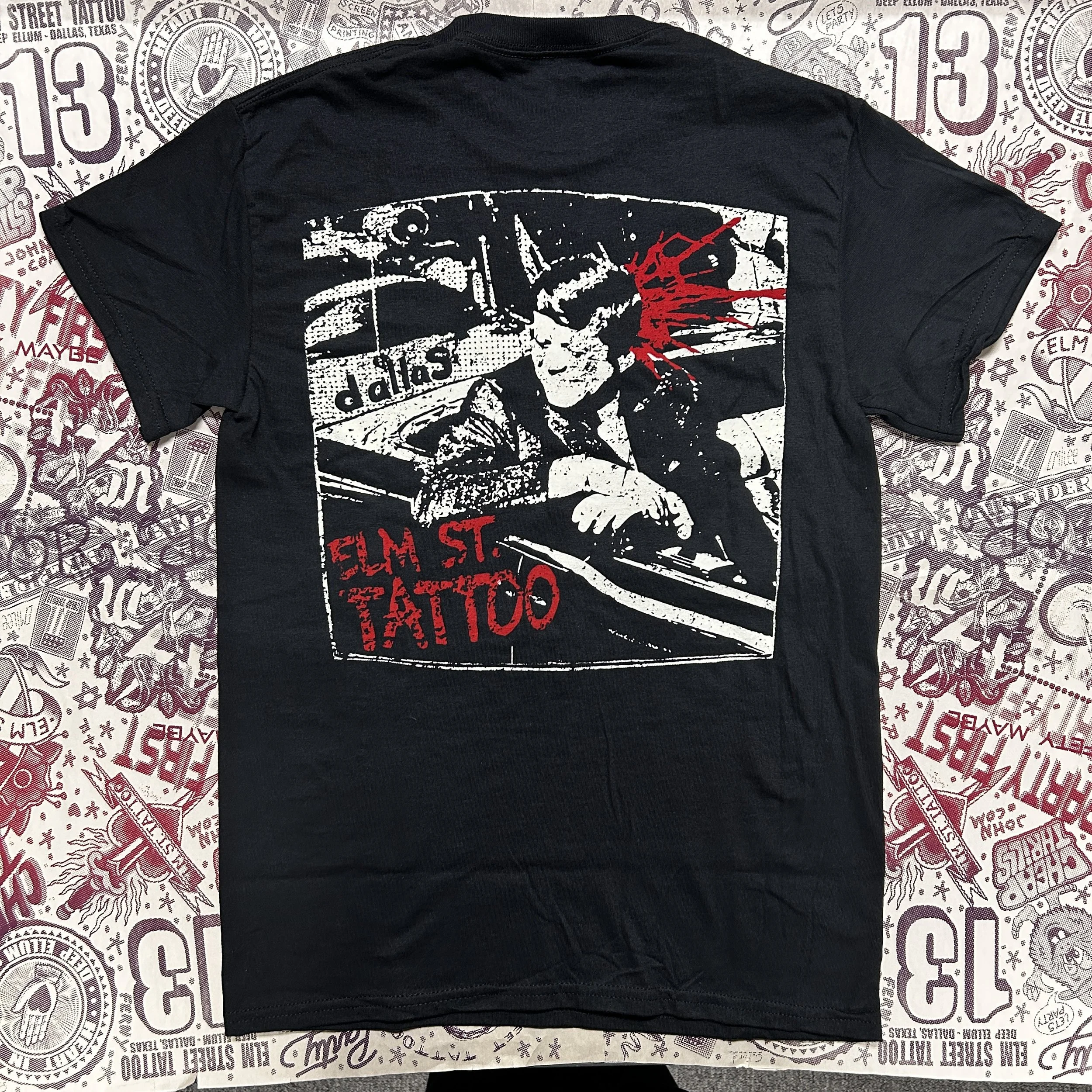 Elm Street Tattoo "Texas is the Reason" JFK  Tee 2.0