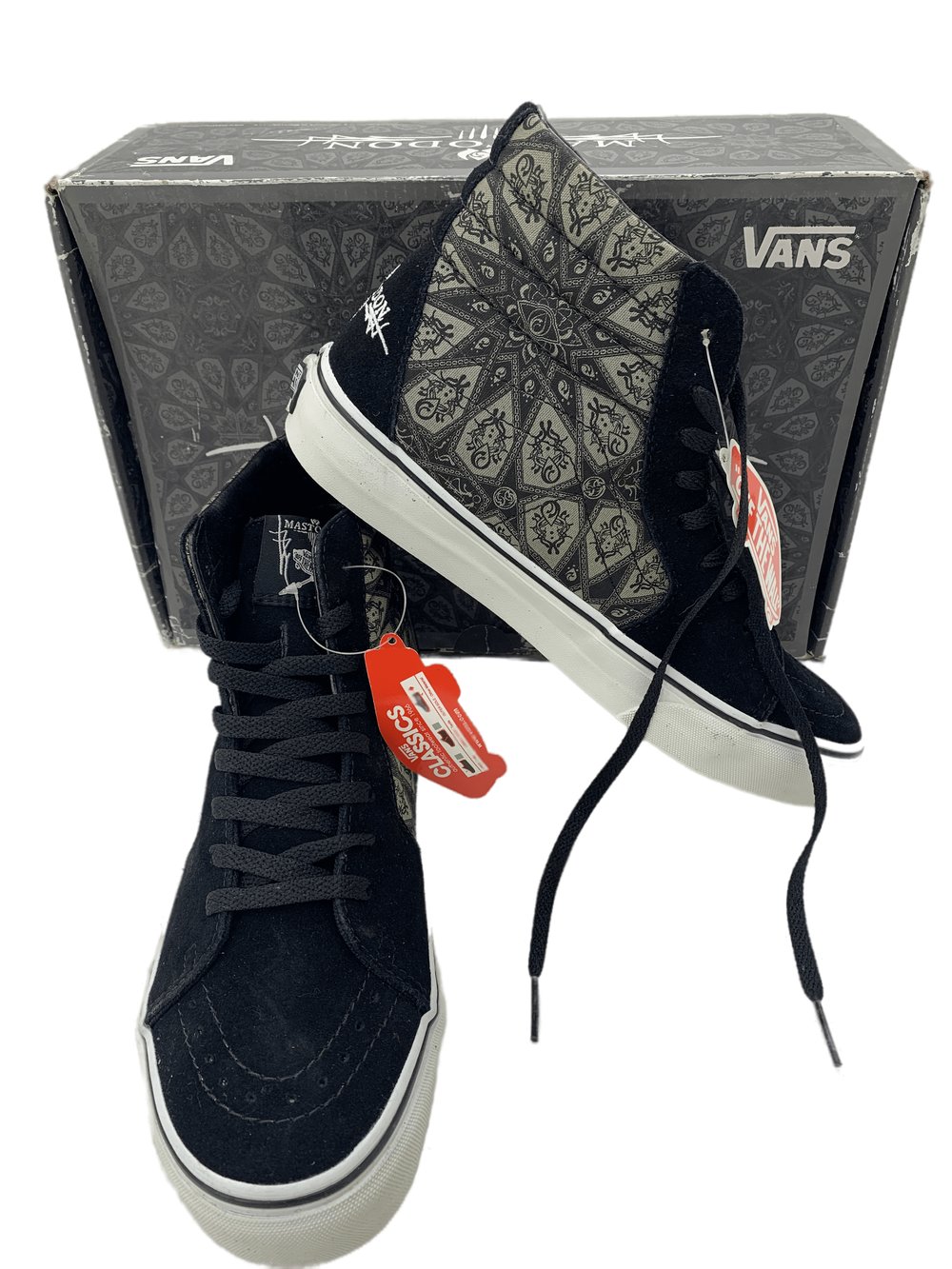 Fortaleza ropa Admirable Mastodon Bladecatcher Vans Sk8-Hi Top Shoes / Vintage Limited Edition  (Shipping Included in Price) — Anchorscreen Printing Cheap Thrills Oliver  Peck