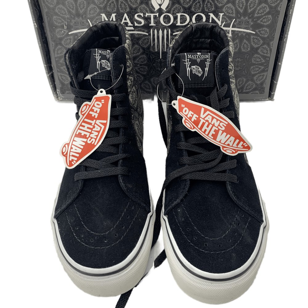 Mastodon Bladecatcher Vans Sk8-Hi Top Shoes / Limited Edition (Shipping Included in Price) Anchorscreen Printing Cheap Thrills Oliver Peck