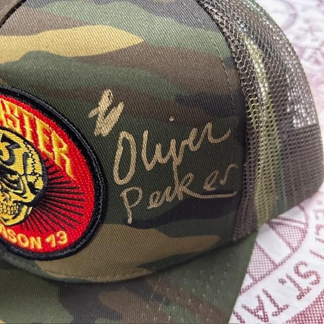 Only a few of these hats left! Autographed upon requested...
🔸FREE SHIPPING IN US (Orders of $35 or more)
🔸Only available online at Anchor Screen Printing (.com)

#G&Oslash;&Oslash;DT&Iuml;MĘ&Scaron; #inkmaster #oliverpeck
