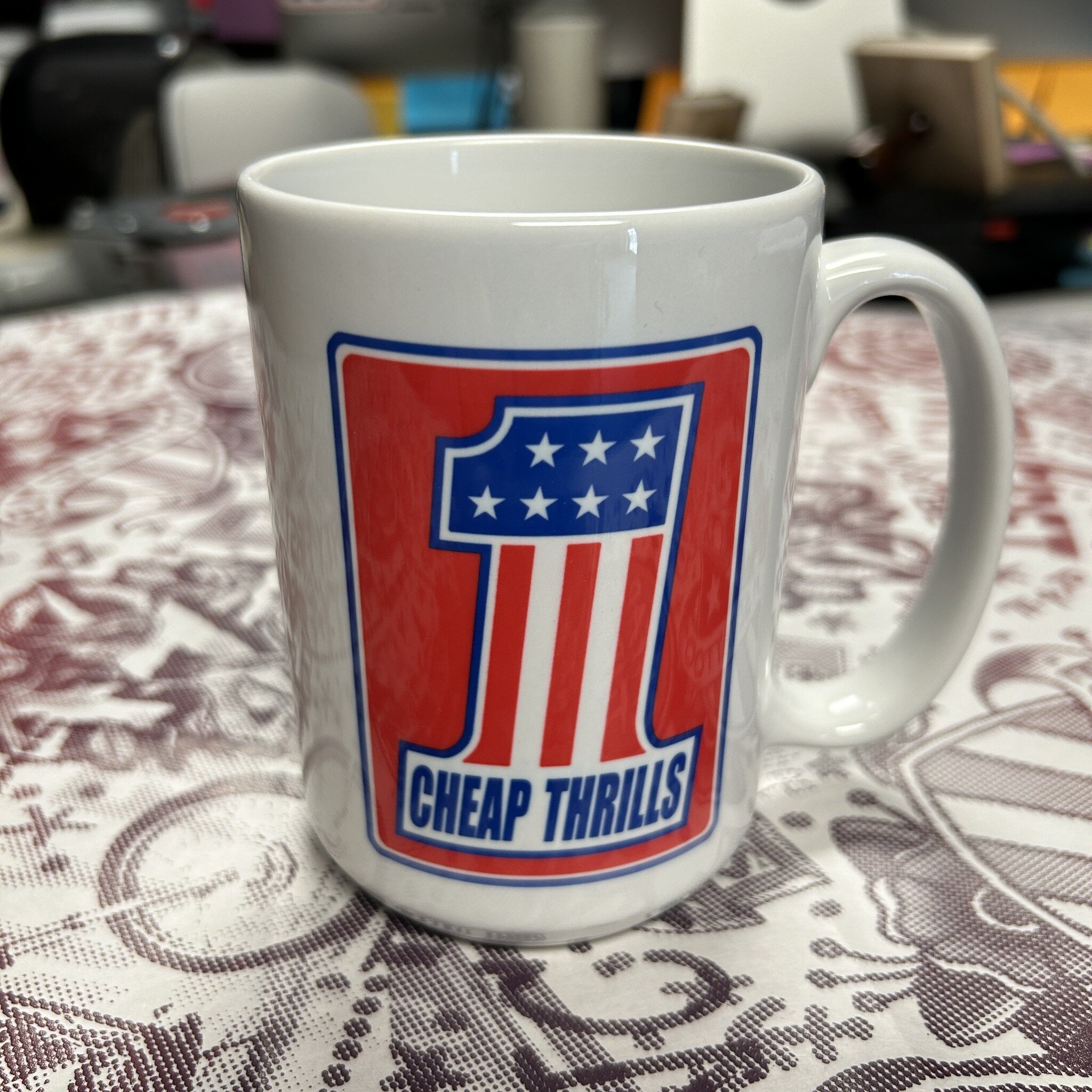 Drink you morning coffee in style with our NEW @cheapthrillsgoodtimes mugs!

🔸FREE SHIPPING IN US (Orders of $35 or more)
🔸Only available online at Anchor Screen Printing (.com)

#G&Oslash;&Oslash;DT&Iuml;MĘ&Scaron;
#supportcheapthrills