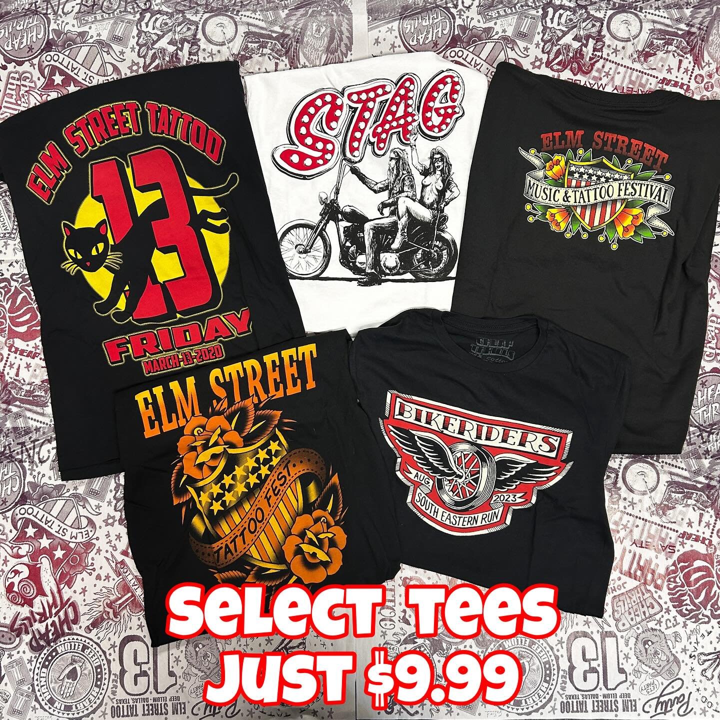 Smokin&rsquo; 🔥HOTT🔥deals!
🔸FREE SHIPPING IN US (Orders of $35 or more)
🔸Only available online at Anchor Screen Printing (.com)
🔸SALE Link to store in profile!

#G&Oslash;&Oslash;DT&Iuml;MĘ&Scaron;
@elmstreettattoo
#smokinghotdeals
#elmstreettat