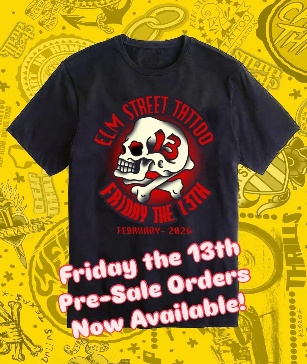 They&rsquo;re HERE!!!
Pre-order your #fridaythe13th tees now at #anchorscreenprinting .com
🚨All pre-orders will be shipped after FEB. 14th 2026🚨
#elmstreettattoo #13tattoos