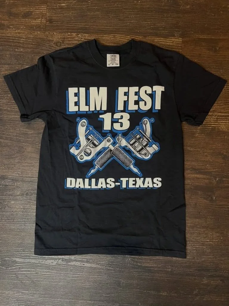 ELM FEST 13 may be over, but we still have a few limited edition tees from the event available online only at Anchor&hellip; 📌
📌Pocket Tees also avail. 
📌FREE US SHIPPING (orders over $75)
📌Typos free of charge😉

#elmfest #elmstreettattoo #elmst
