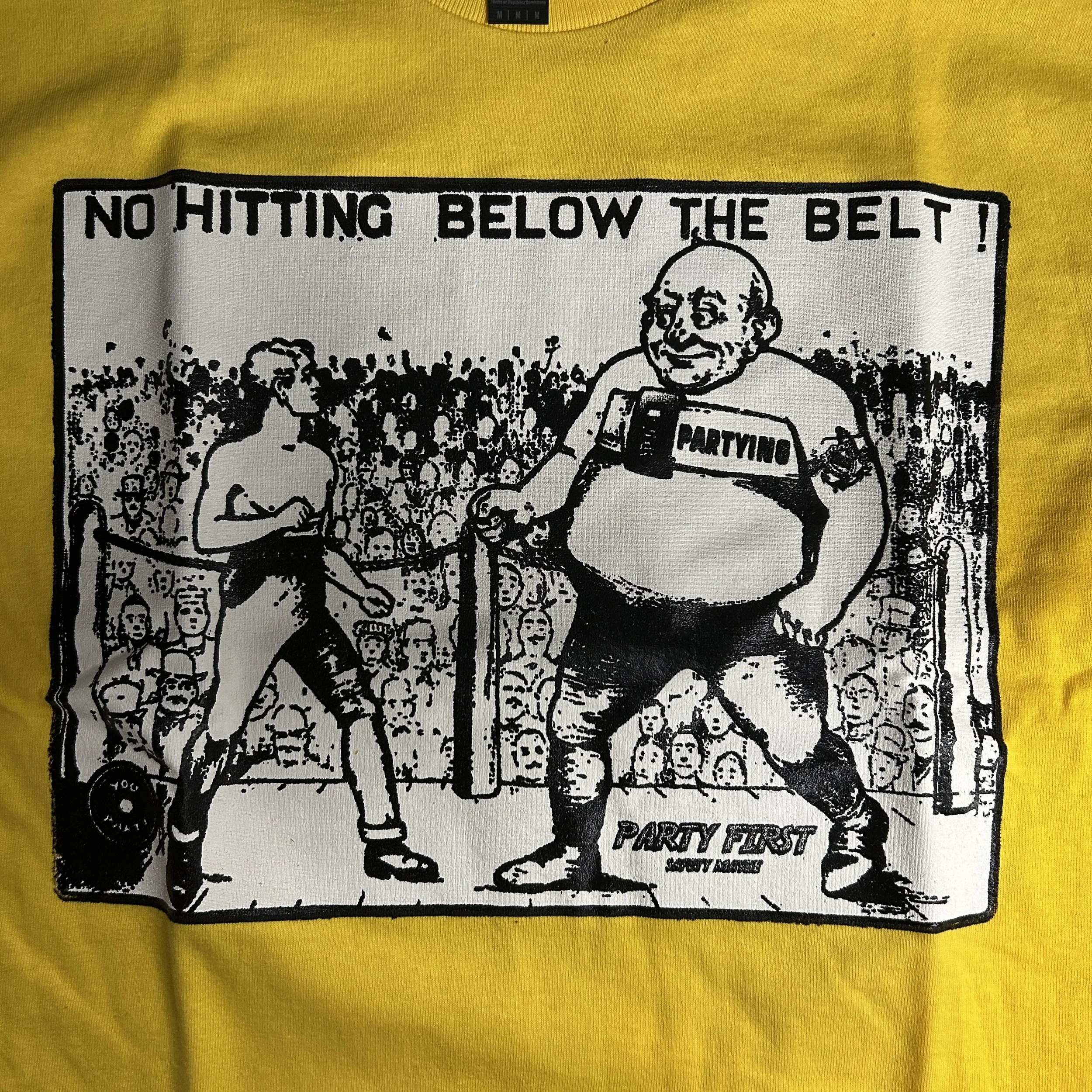Party First Safety Maybe | "No Hitting Below The Belt" (Multiple Color Ways)
