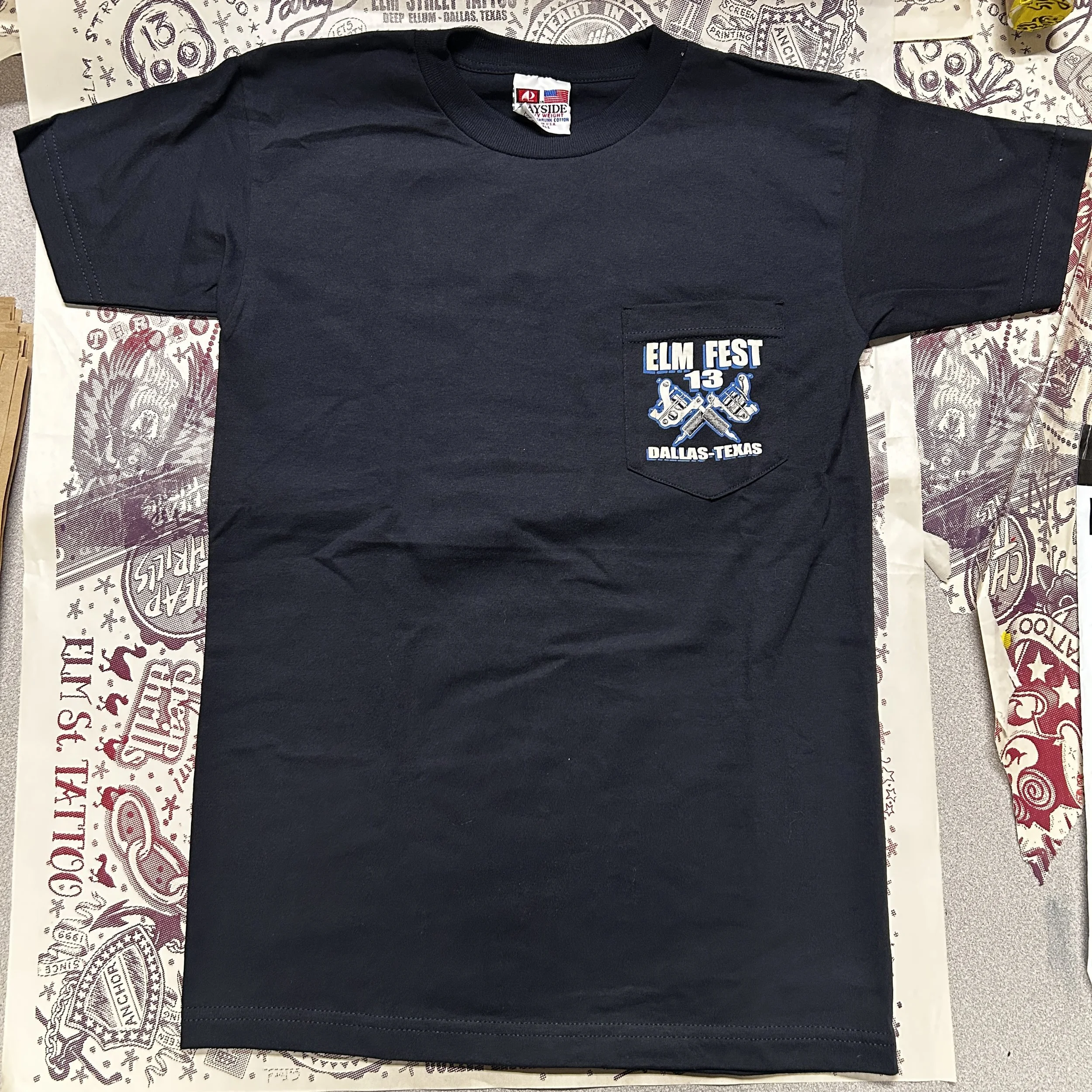 Elm Street Music & Tattoo Fest 2026 Pocket Tee