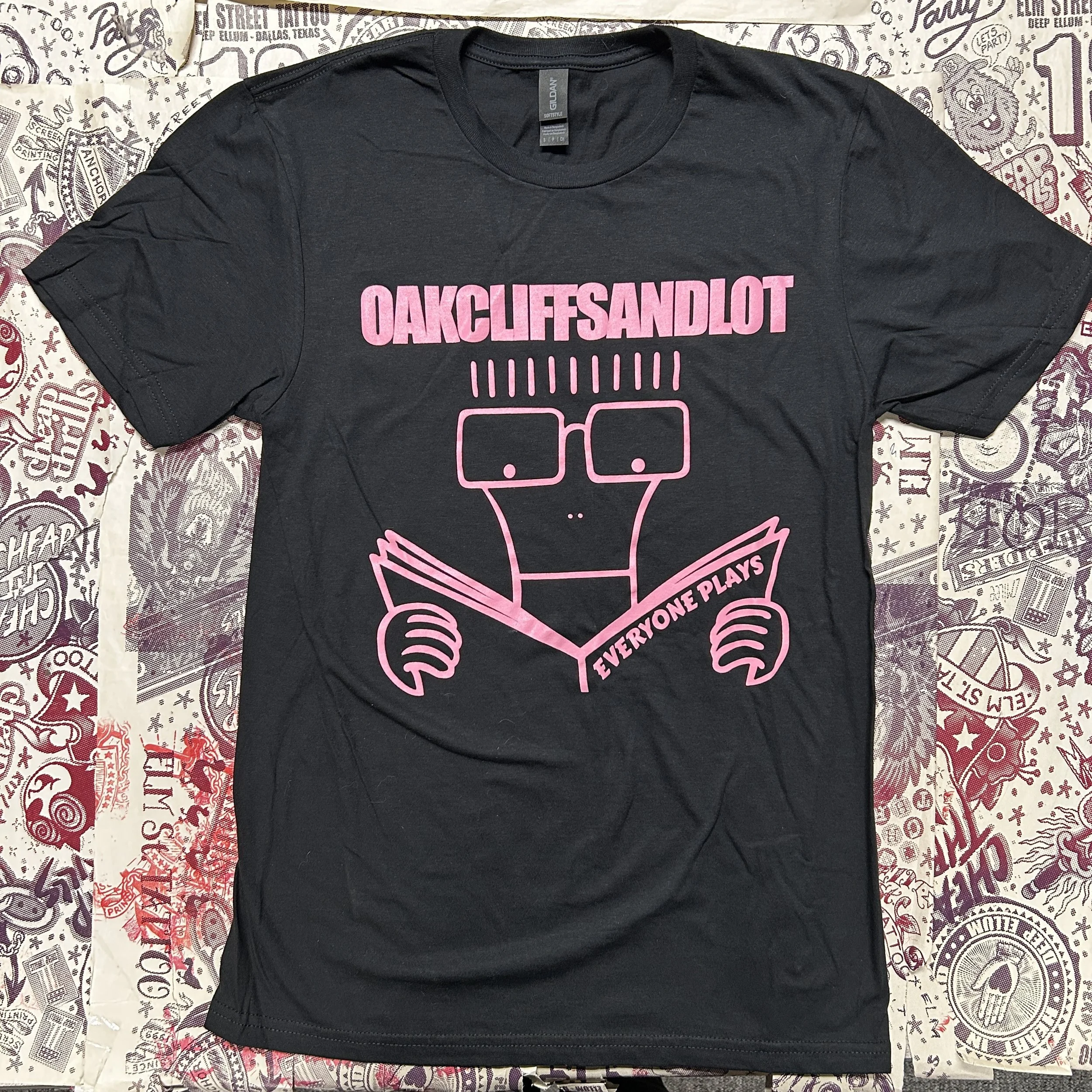 Oak Cliff Sandlot "Everyone Plays" Descendants Black Tee