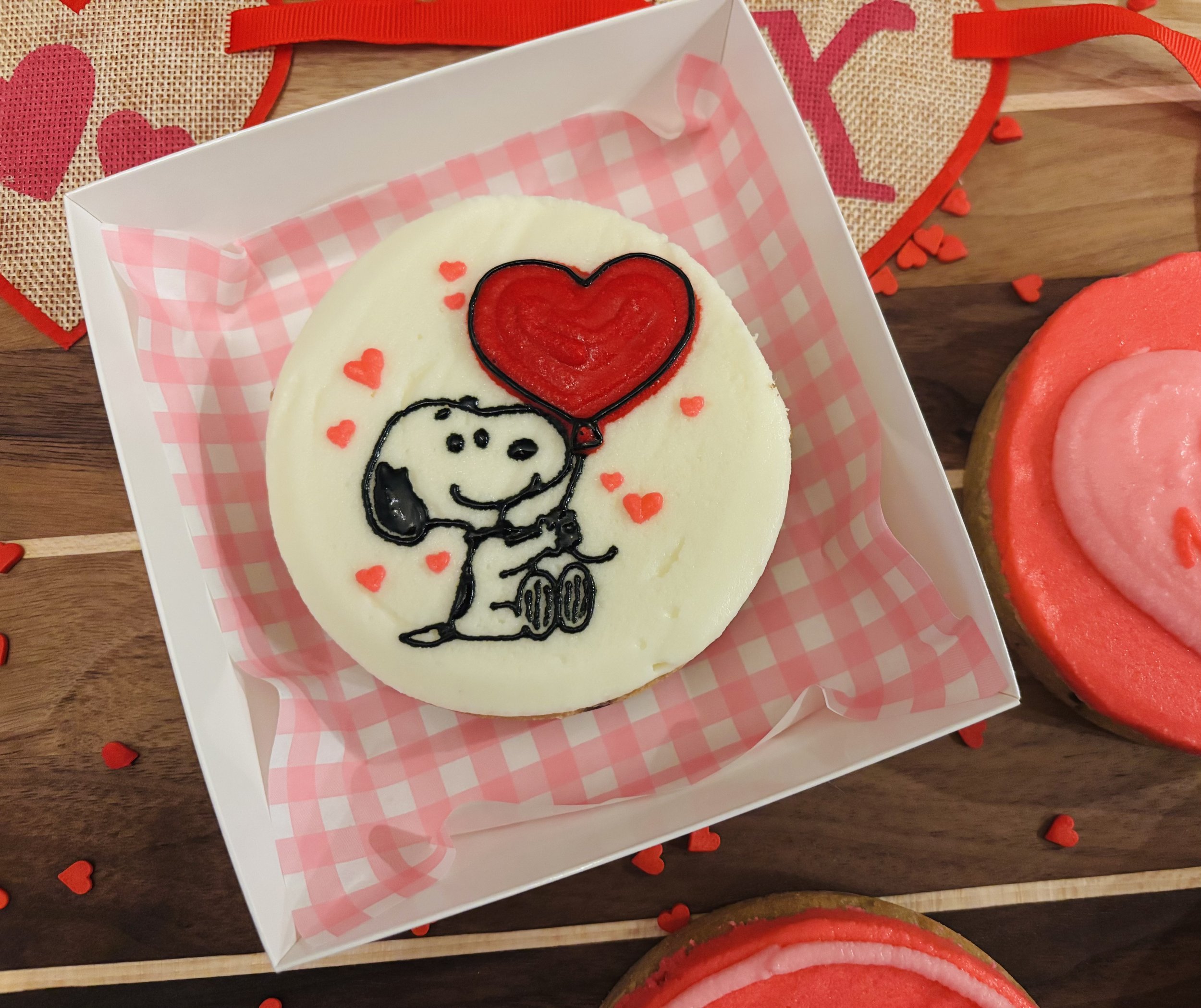 Snoopy Mini Cookie Cake