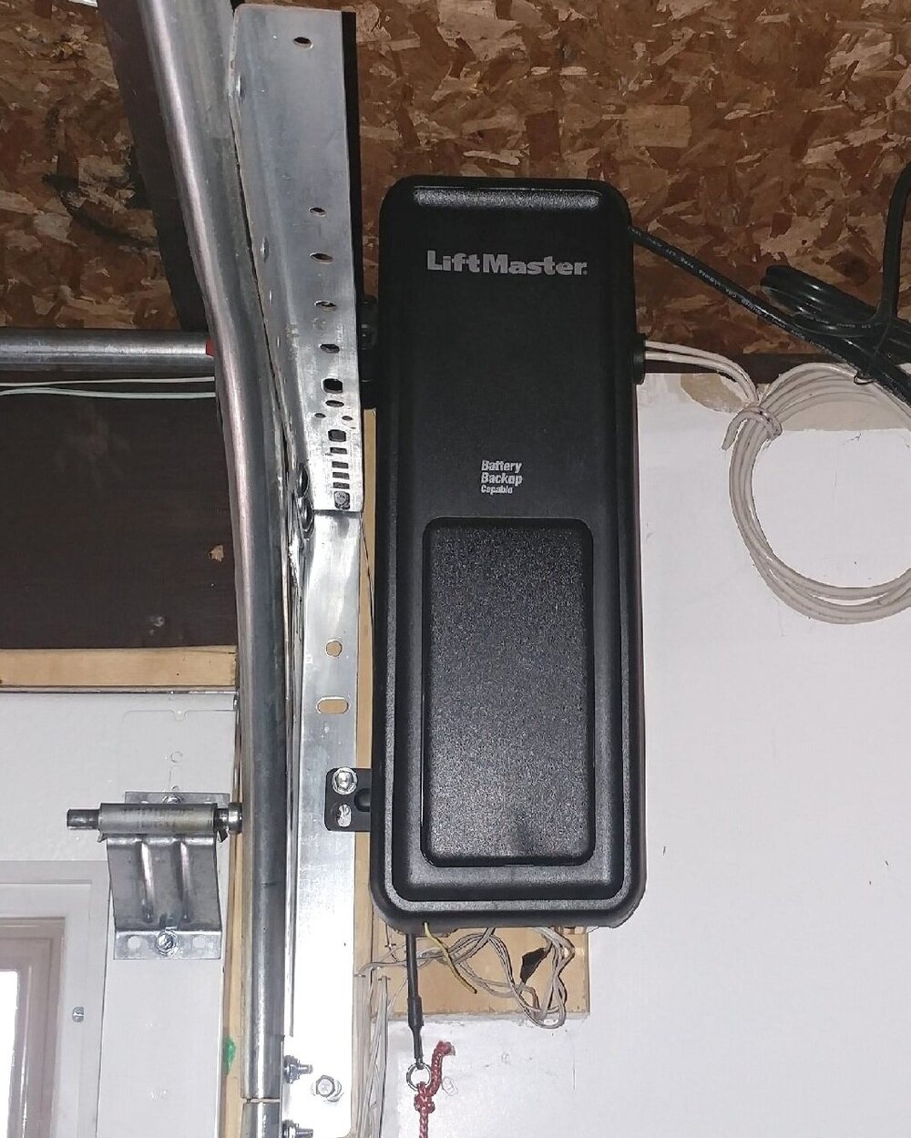Installation Of Wall Mount Garage Door Openers Jt Garage Door Garage Door Sale Installation Repair And Services In Mississauga