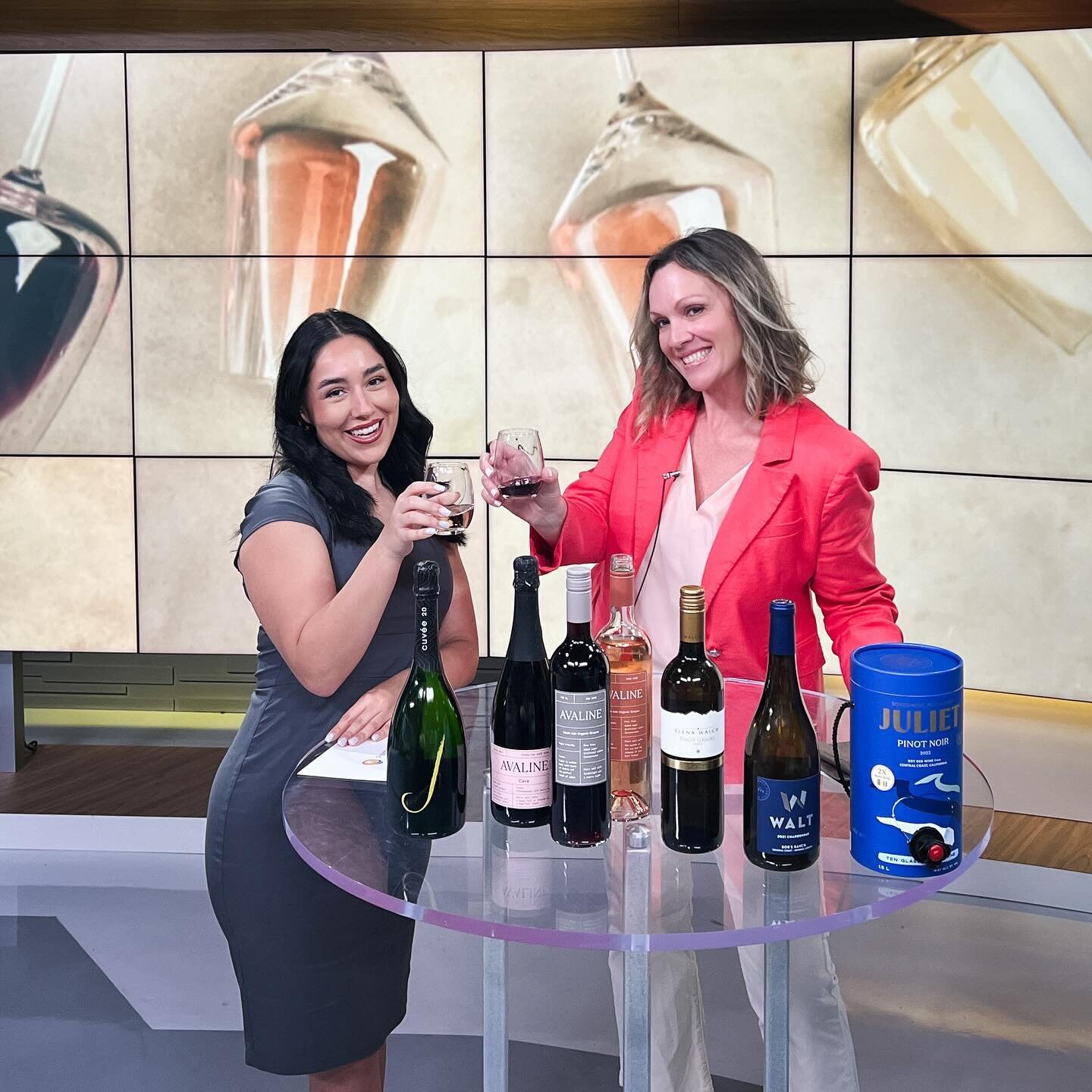 Can&rsquo;t think of a better way to kick off Women&rsquo;s History Month than taping an appearance on @palmettolife all about Women in Wine with the best in Charleston tv production @abigailwhittington @emiliezuhowski &amp; @reaganranzertv We talk a