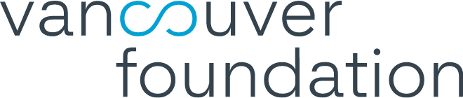Vancouver Foundation logo with stylized infinity symbol in the word 'Vancouver'.