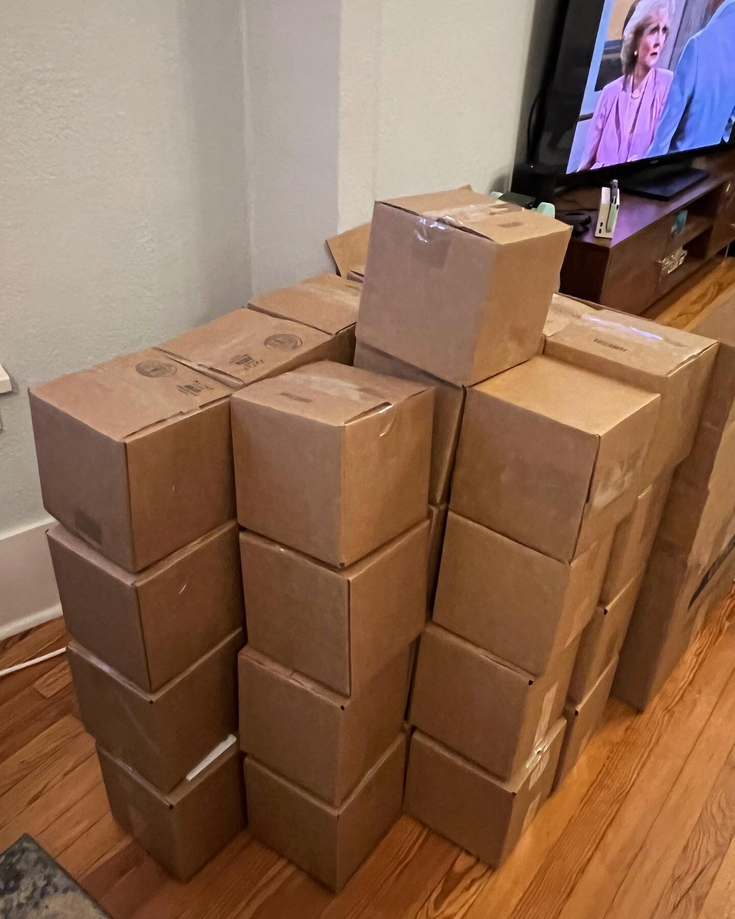 We received all the Kickstarter rewards throughout October and spent a good chunk of the day yesterday packing, printing labels, and making sure they will all get to their homes safely. We&rsquo;re planning on shipping them out later today and everyo