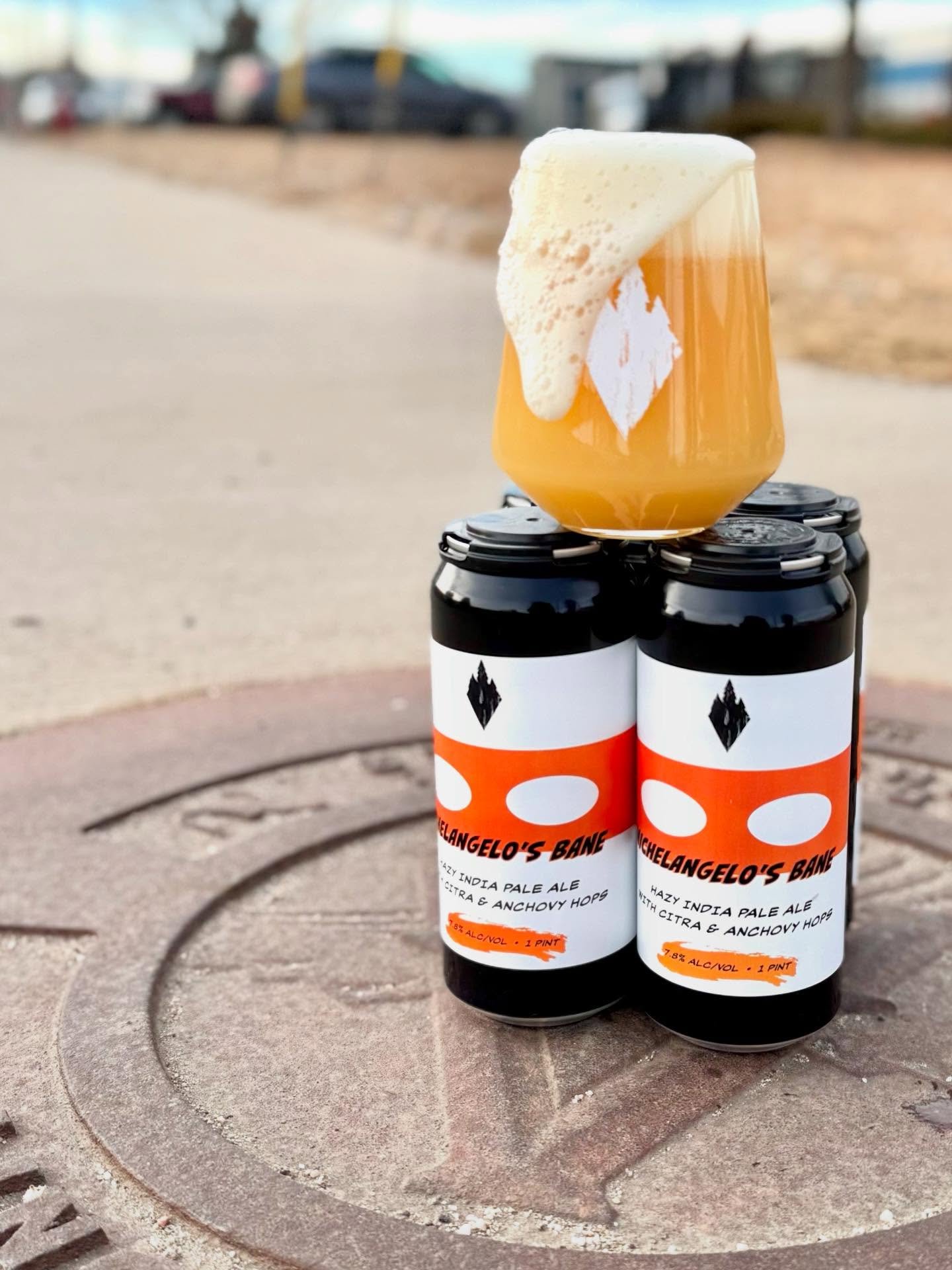 We are one week away from our 1st anniversary, come on by June 21st for SEVEN beer releases and a really fun time 🍻

The first of the seven beers of #wandermentsummer is a return to one of our most requested IPAs to date - Michelangelo&rsquo;s Bane 