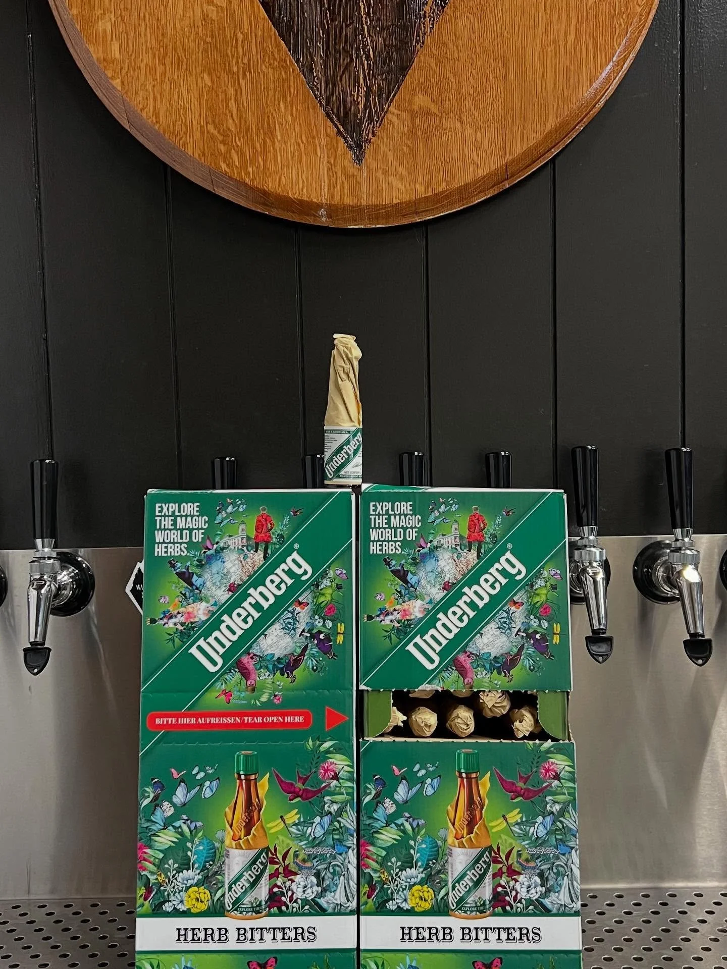 Many of you asked for it (so did we secretly, we really want that herb mobile) so we finally made it happen. We now have Underberg available in our taproom, stop on by and do a shot with our team!

Here&rsquo;s to many future digestif shots, to our h