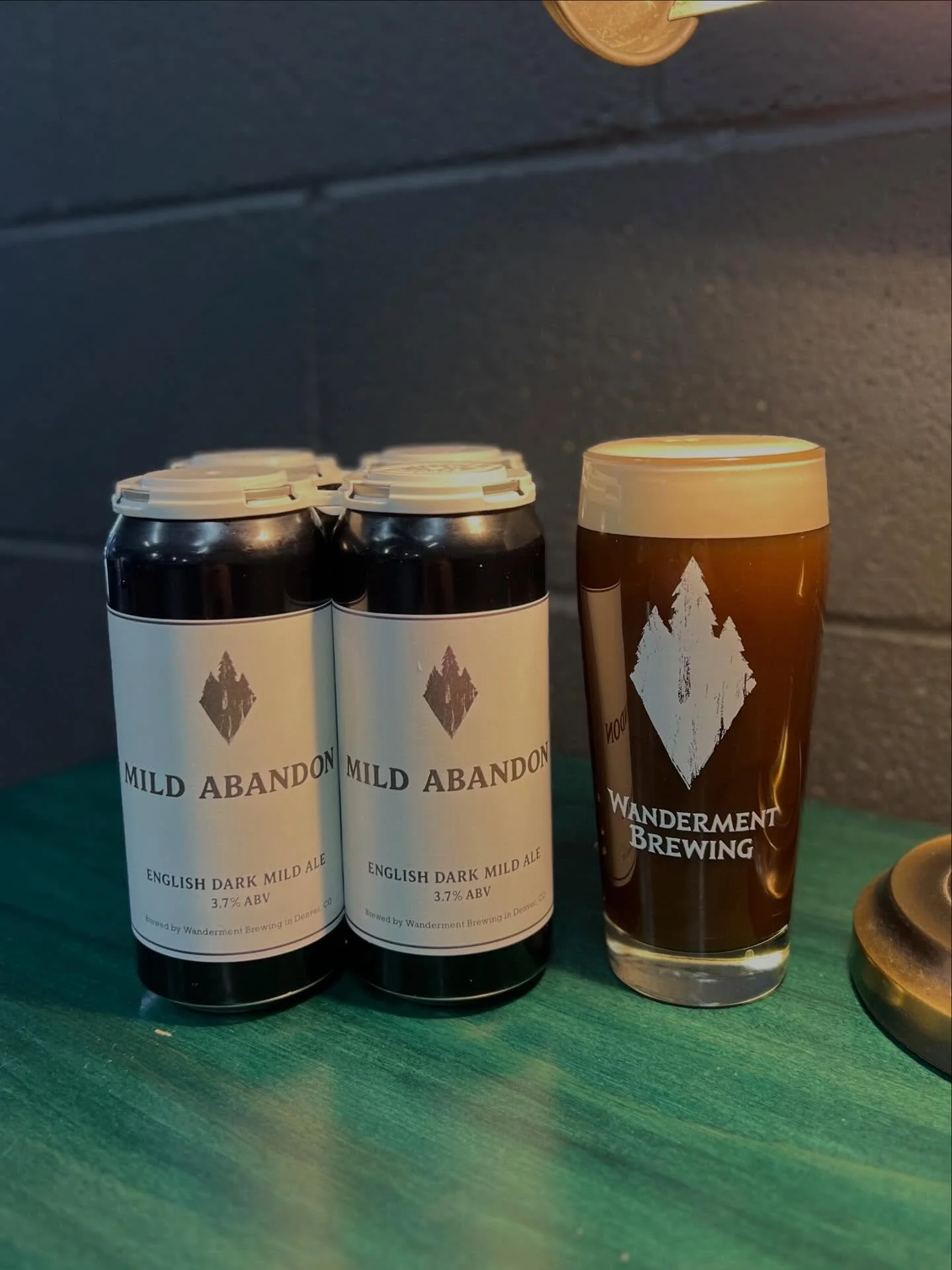 Mild Abandon is back in 4-packs after brewing a fresh batch with some tweaks from last batch that we&rsquo;re excited about.

Come by and get you some today! Perfect for the snow that&rsquo;s finally hitting Denver today ❄️