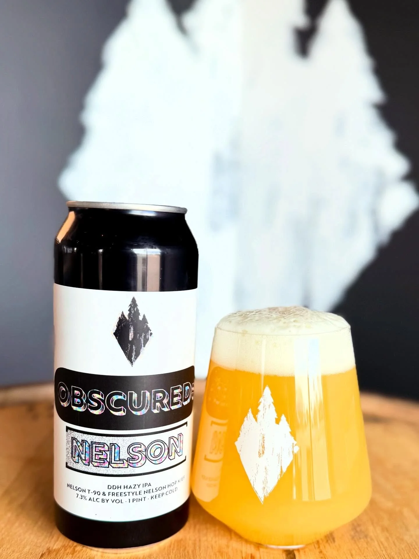 Obscured: Nelson &middot; 7.3%
Brewed and dry-hopped with 100% Nelson Sauvin hops &amp; Freestyle Nelson Hop Kief
Releases Saturday, March 7th on draft an 4-packs to go.

&lsquo;Obscured&rsquo; is our hazy IPA series utilizing a single hop variant, t