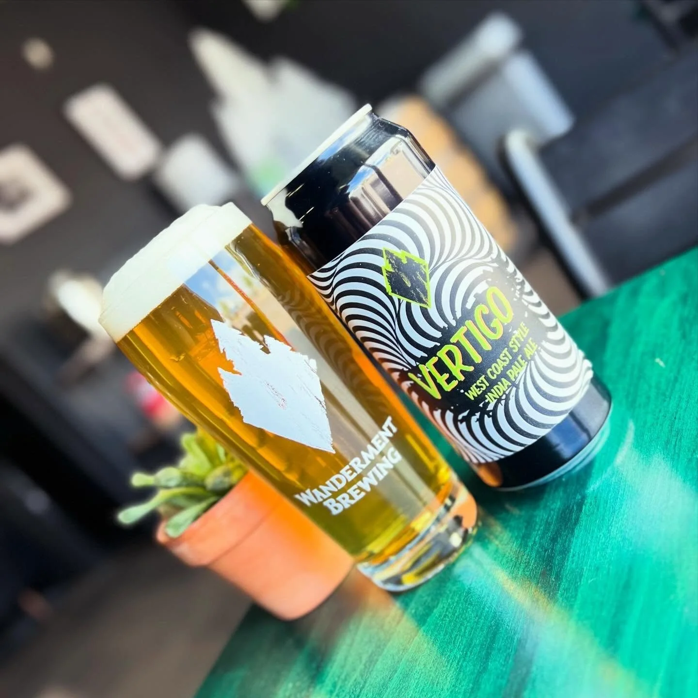 Vertigo is our &ldquo;flagship&rdquo; West Coast IPA that comes in at 7.5% abv hopped with classic Citra, Mosaic &amp; Simcoe hops. It tastes how we think west coast IPA should taste, which might not be your exact interpretation and that&rsquo;s fine