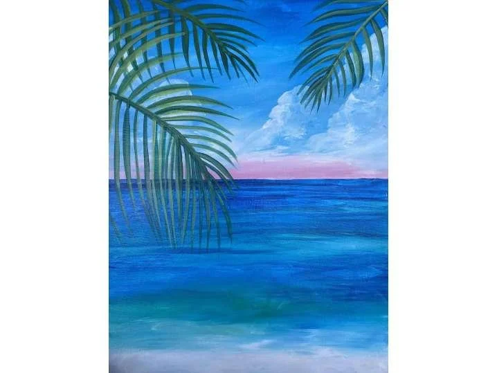Paint and Sip: Beachside Paradise