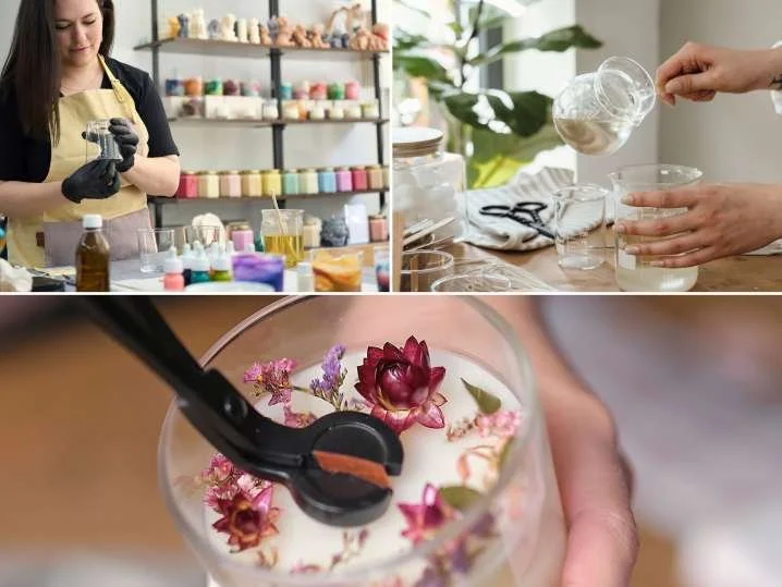 Candle Making Class: Custom Candle Making With Demetrius &amp; Quanda
