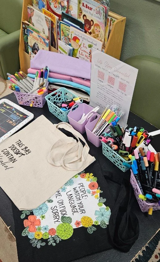 Pretty Letters + Cute Totes: A Calligraphy Experience