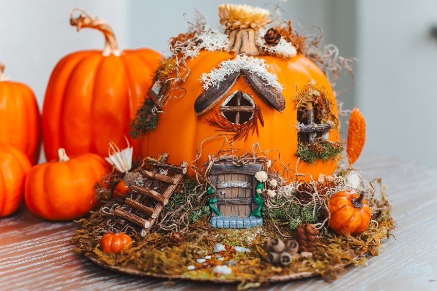 Fall Fairy Pumpkin Cottage🍂