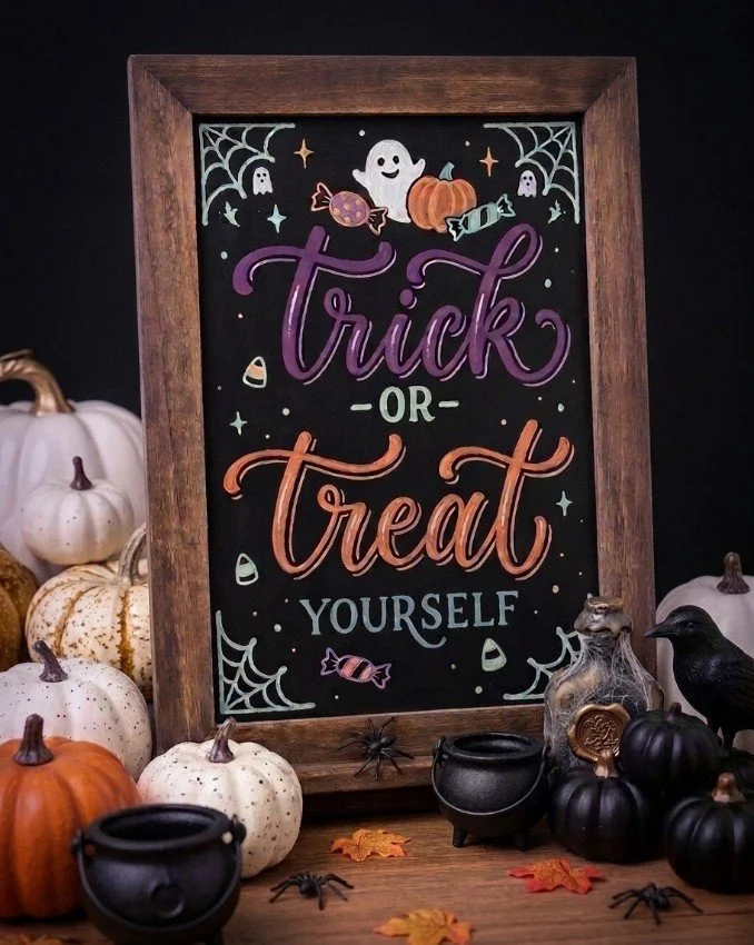 Hocus Pocus: A Halloween Chalkboard Workshop