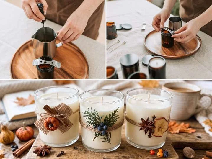DIY Fall Candle Making Workshop With Instructors Demetrius and Quanda