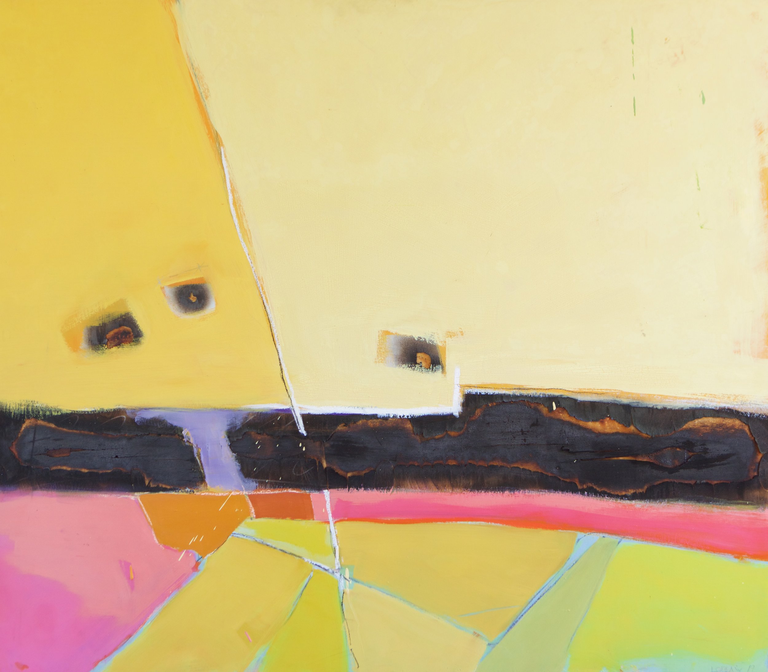 Inappropriate Love Story- Oil On Canvas 48x48.jpg