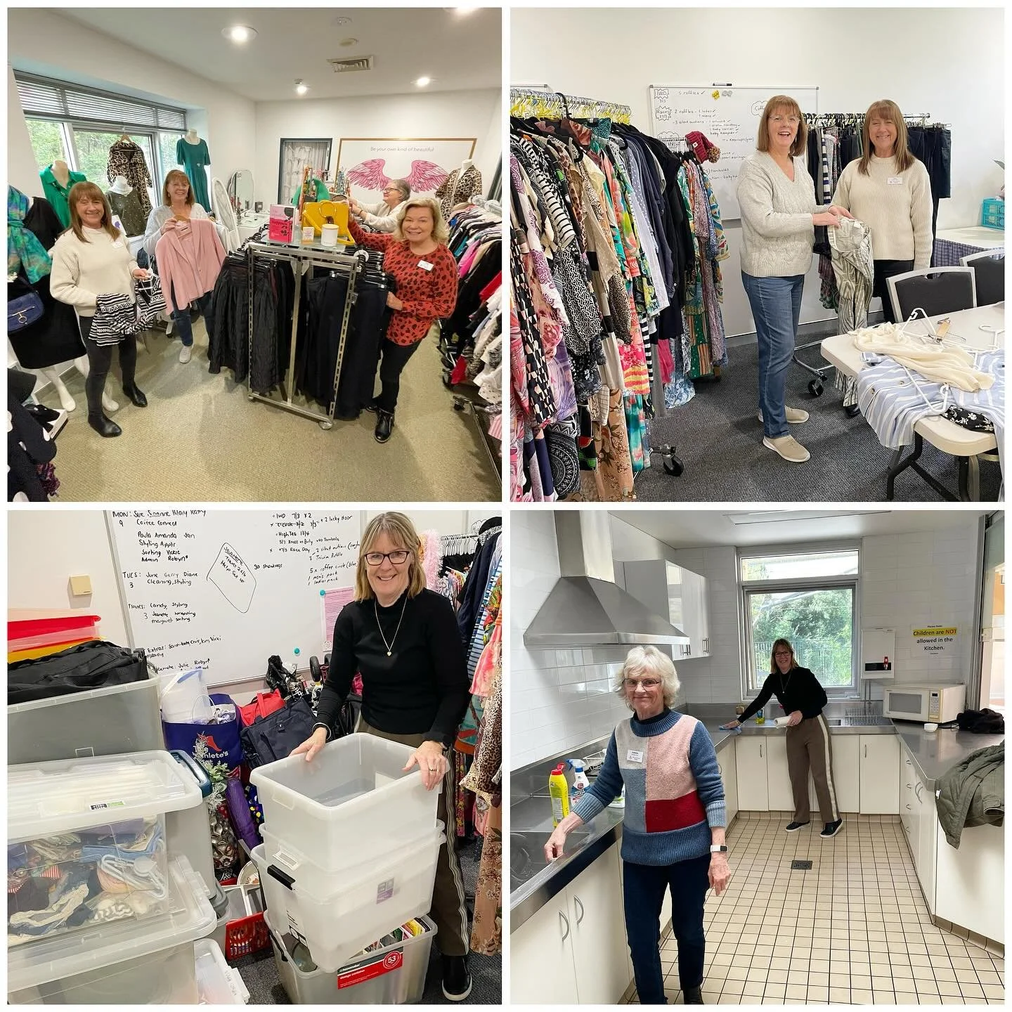 Always plenty to do behind the scenes here at the Boutique. Thank goodness for our amazing dream team of volunteers🙏🏻🌸