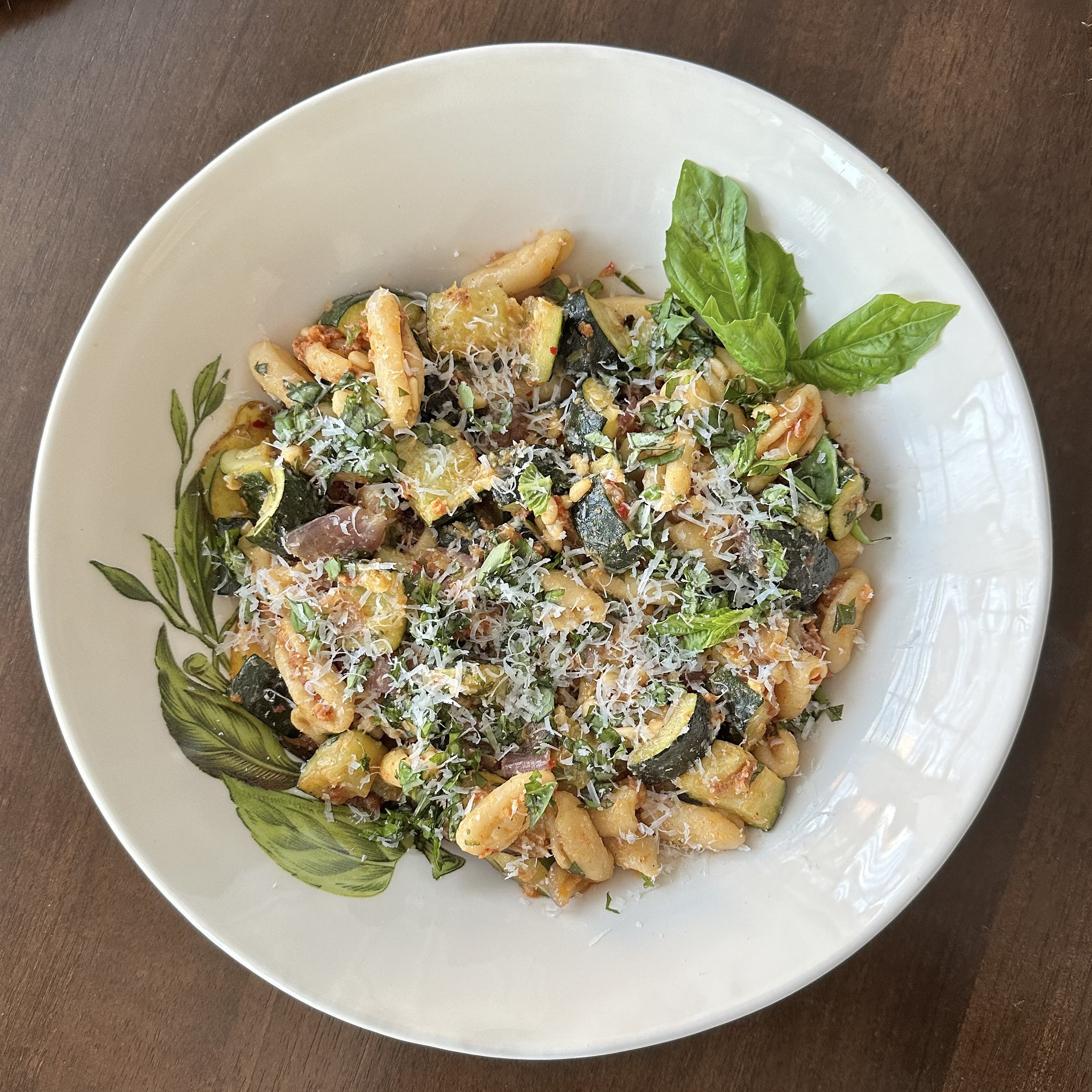 Cavatelli with Roasted Seasonal Vegetables and ‘Nduja