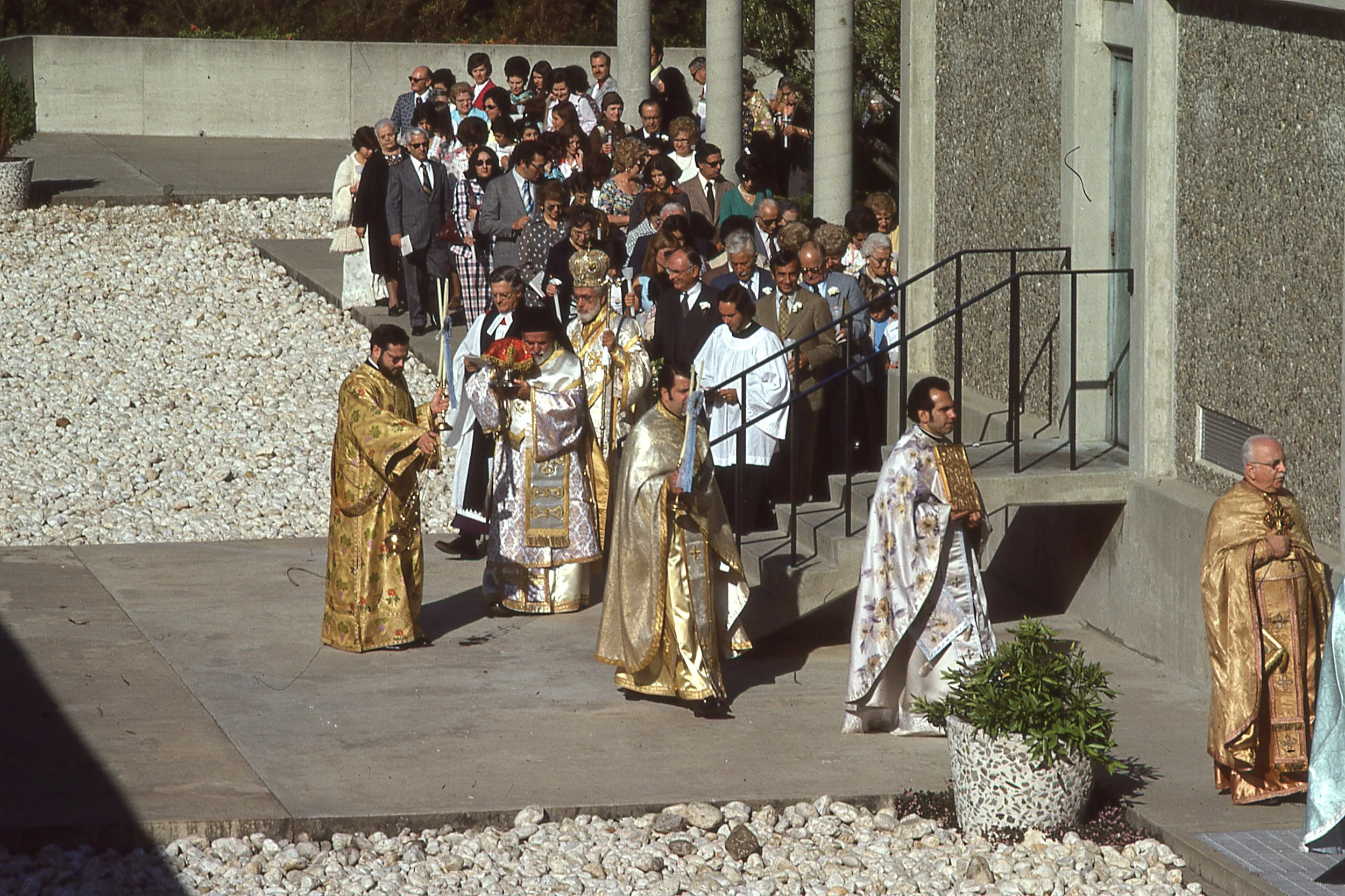 The procession