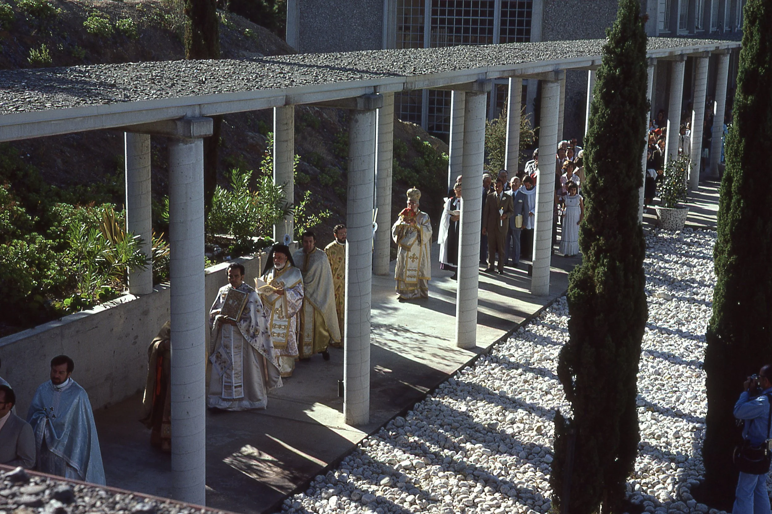 The procession