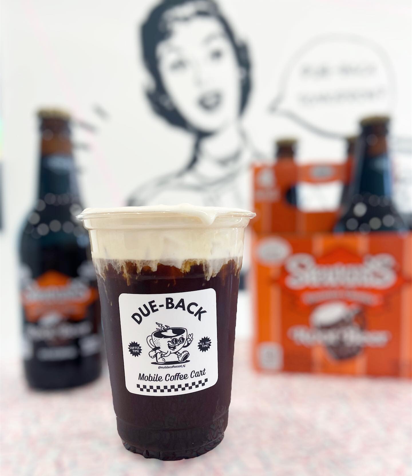 🍻RBF Cold Brew ☕️

This may be one of our craziest creations yet&hellip;no, not resting b**** face&hellip;.Root Beer Float Cold Brew 🤯

A twist on a classic ~ kinda cold brew, kinda root beer topped off with a sweet vanilla cold foam 🤤