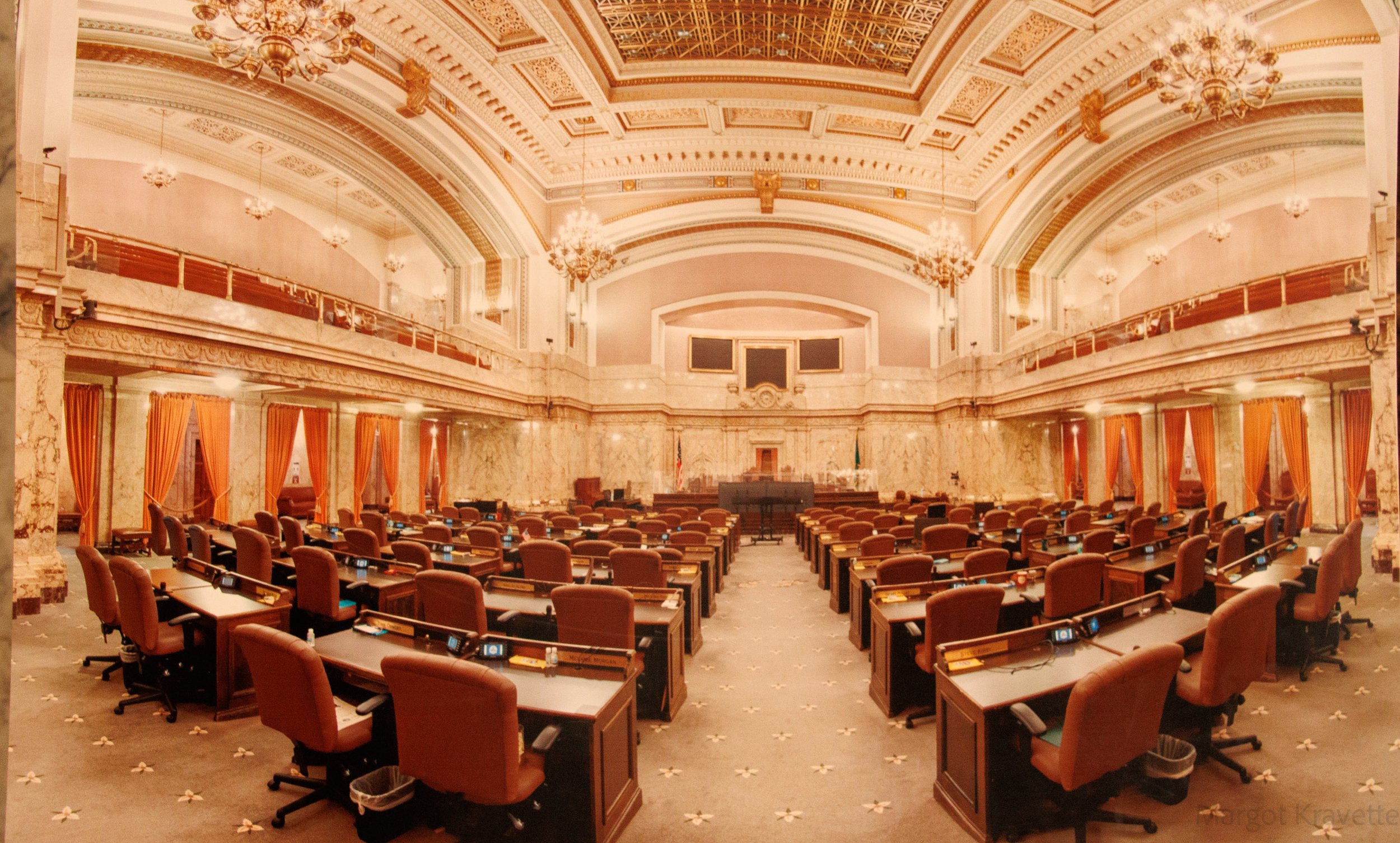Senate Chambers (photo of photo)