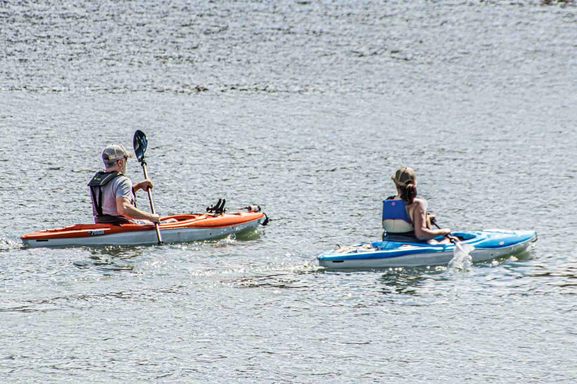 Kayaks near Judge Jack Tanner Park