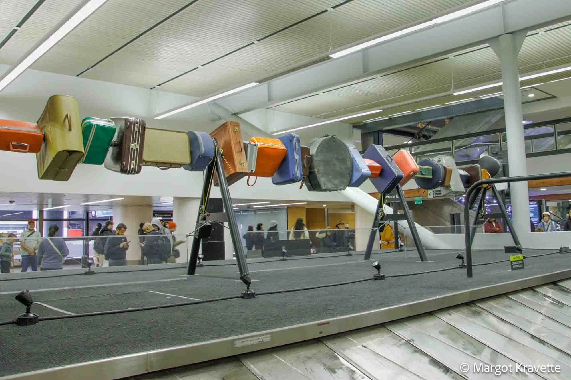 RAINMAKER'S BAGGAGE. Artist: Norman Andersen. Installed: 2005
