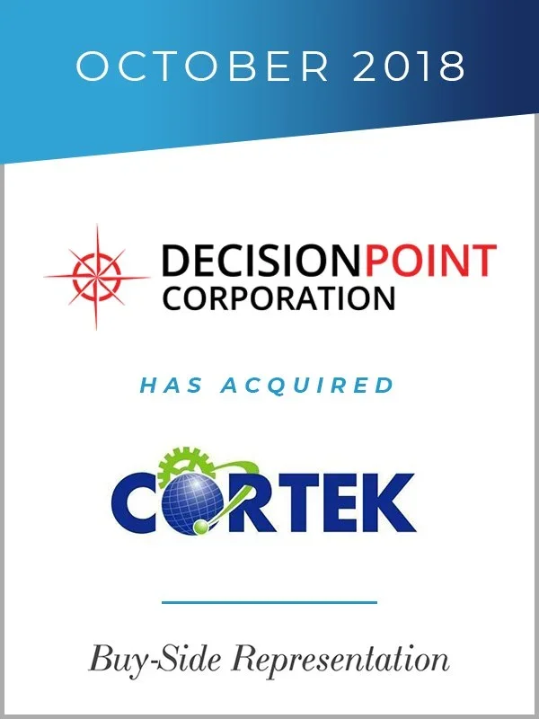 Genaesis Advises DecisionPoint Corporation on Its Acquisition of Cortek