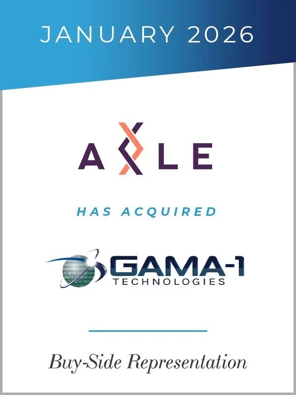 Genaesis Advises Axle on Its Acquisition of GAMA-1 Technologies