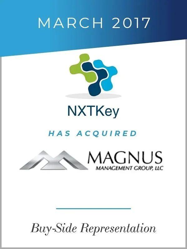 Genaesis Advises NXTKey Corporation on Its Acquisition of Magnus Management Group
