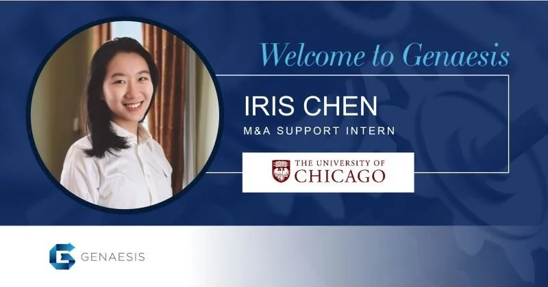 Iris Chen Joins as a Fall M&A Intern from the University of Chicago