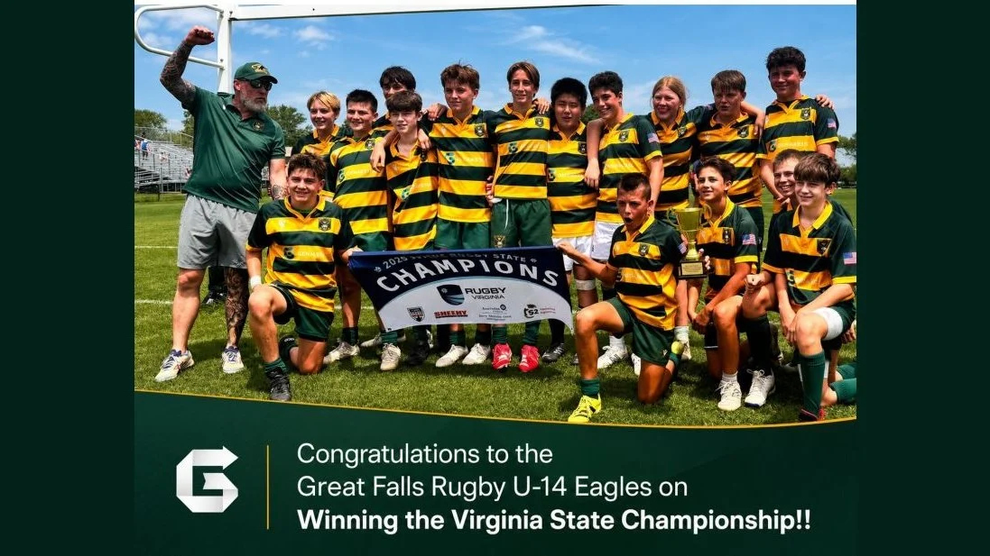 The Great Falls Eagles Win the Virginia Rugby 7s State Championship