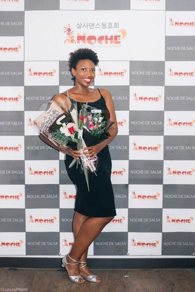 Kimberlee with Bouquet