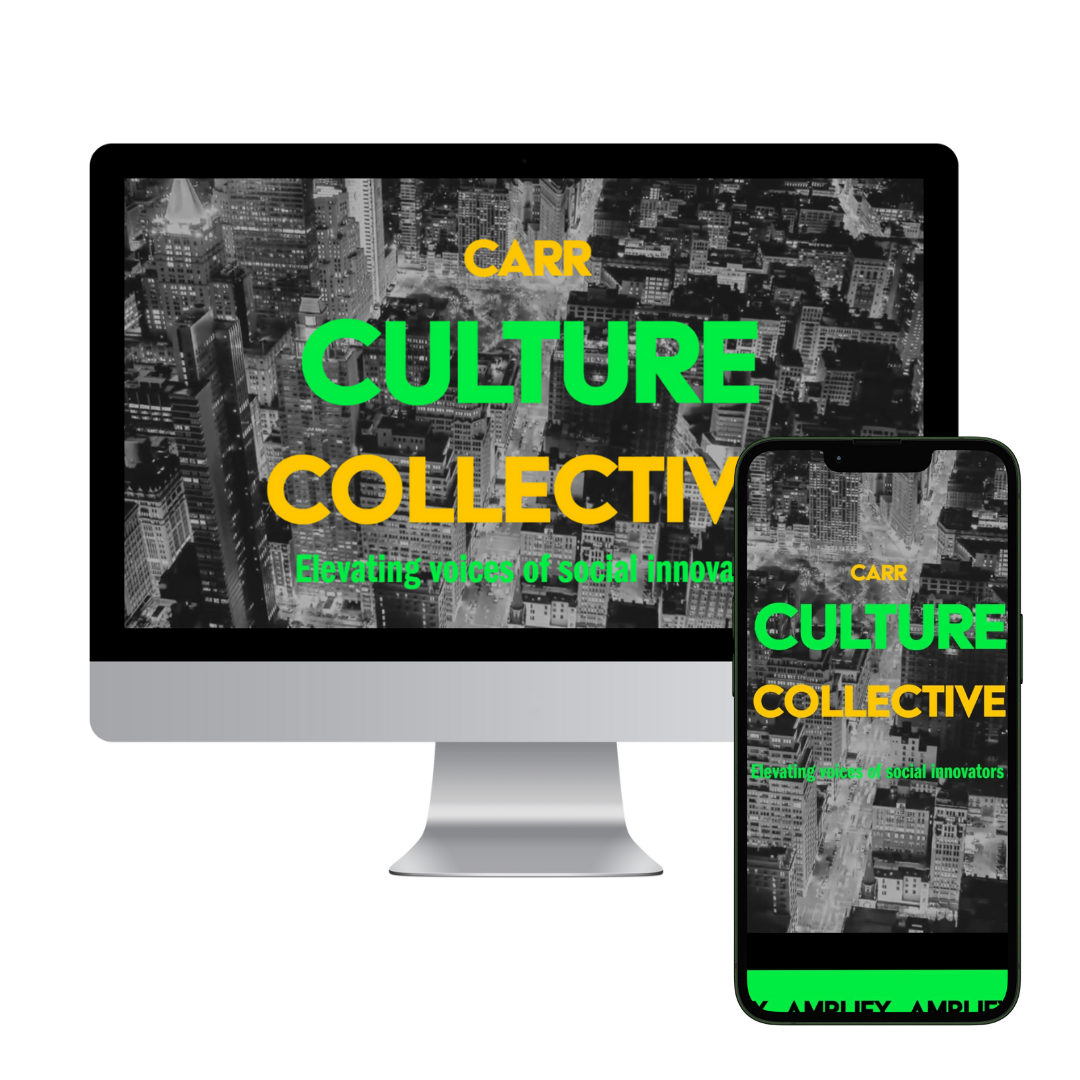 Kimberlee Walter Design for Carr Culture Collective webiste and phone