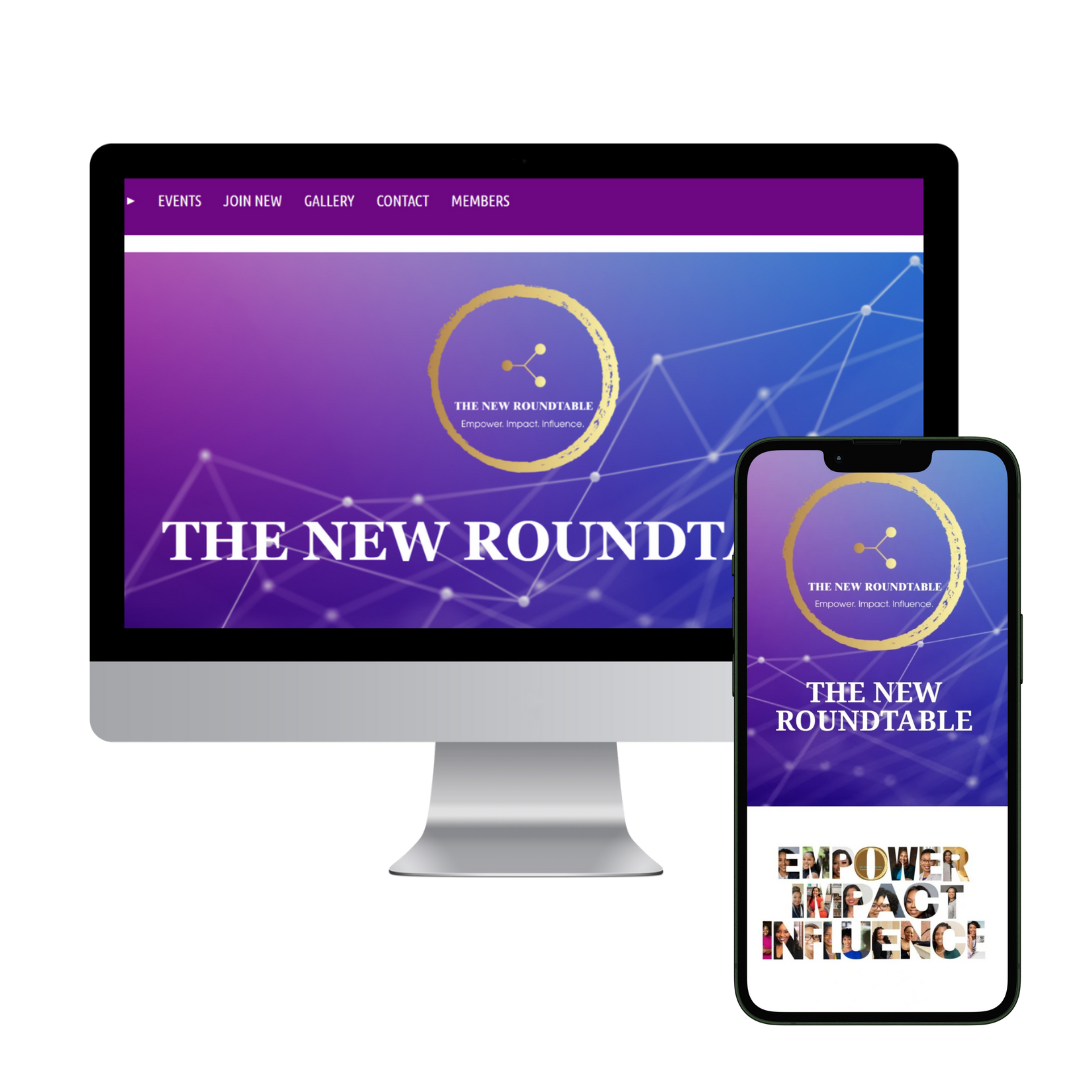 Kimberlee Walter Design for New Roundtable website mobile